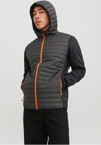 Steppjacke »JJEMULTI QUILTED JACKET NOOS«, mit Kapuze