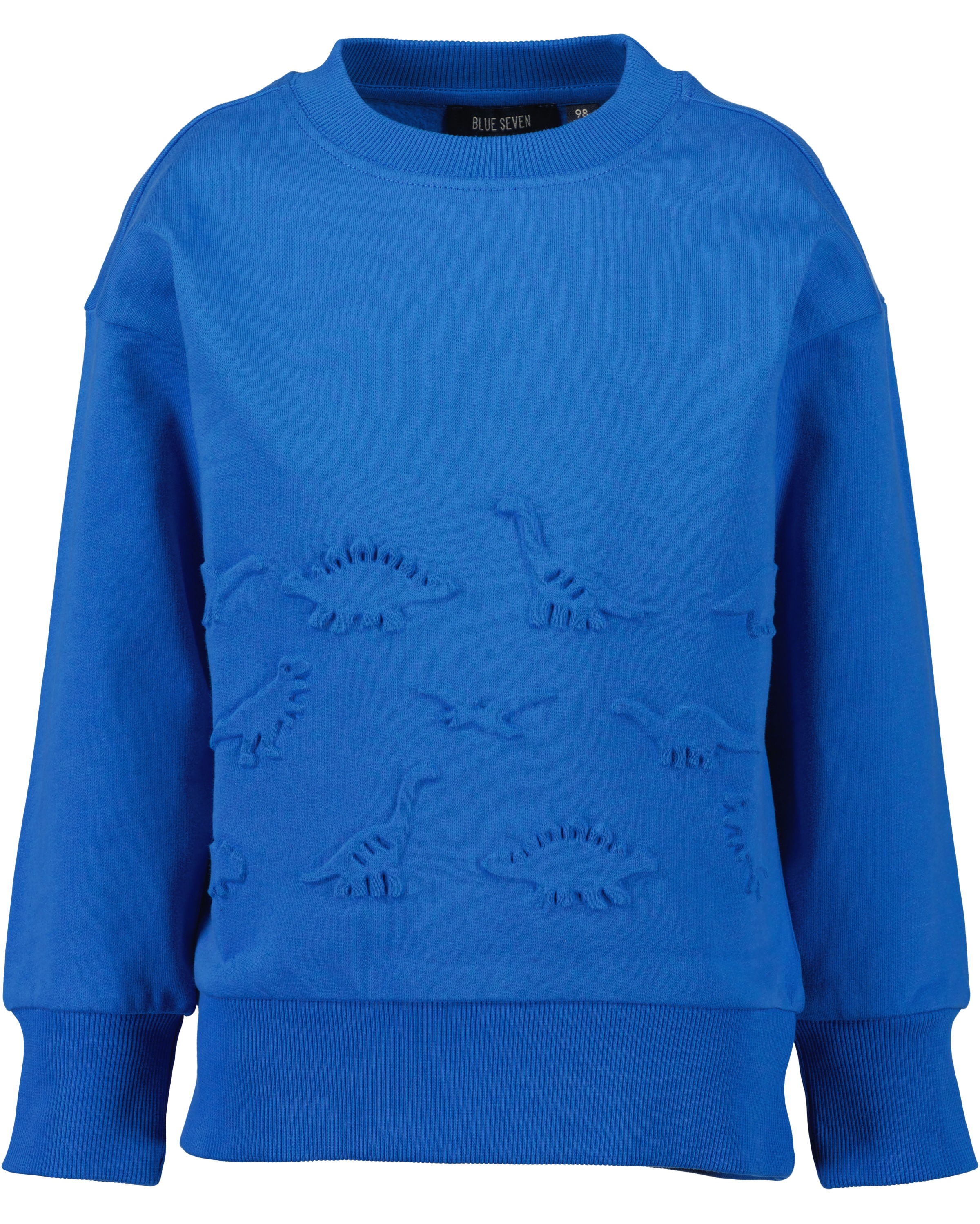 Blue Seven Sweatshirt mit trendigen Dino-Prägungen - ein echter Hingucker!
