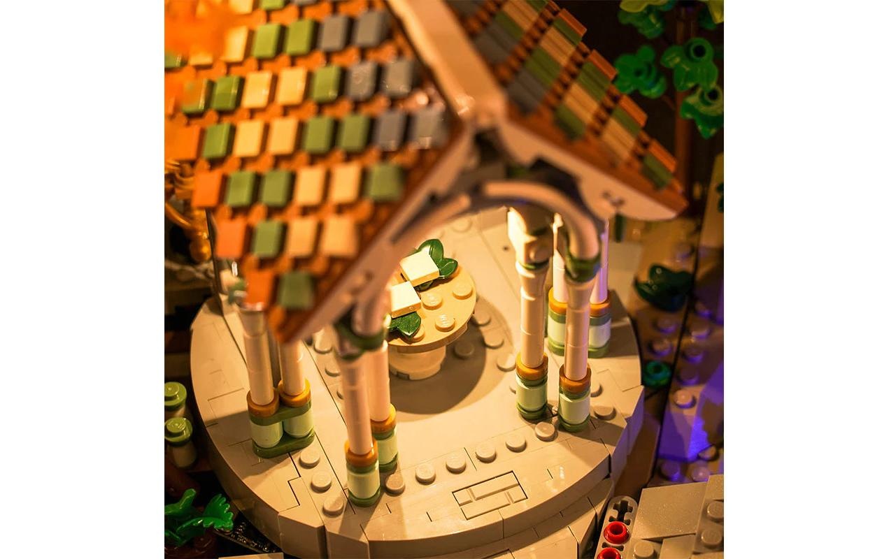 Steinbaukasten "BrickBling LED-Licht-Set für LEGO Herr der Ringe: Bruchtal -10316"