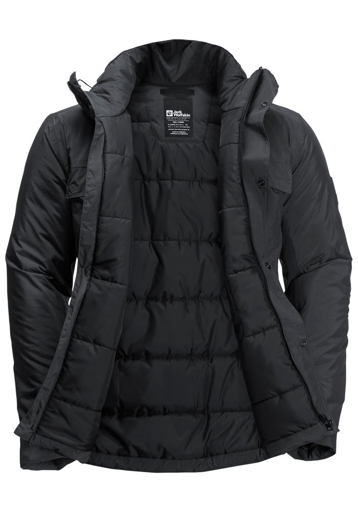 Jack Wolfskin Winterjacke »TEXTOR UTILITY JKT M«, mit Kapuze