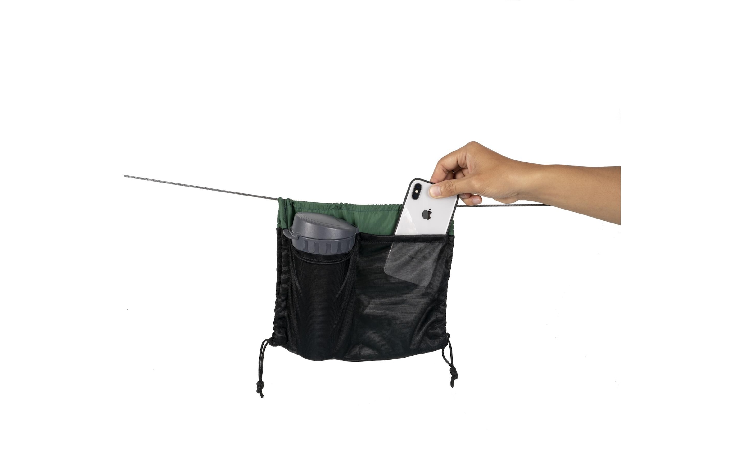 Ticket to the Moon Ridgeline Kit, bolsillo, gris