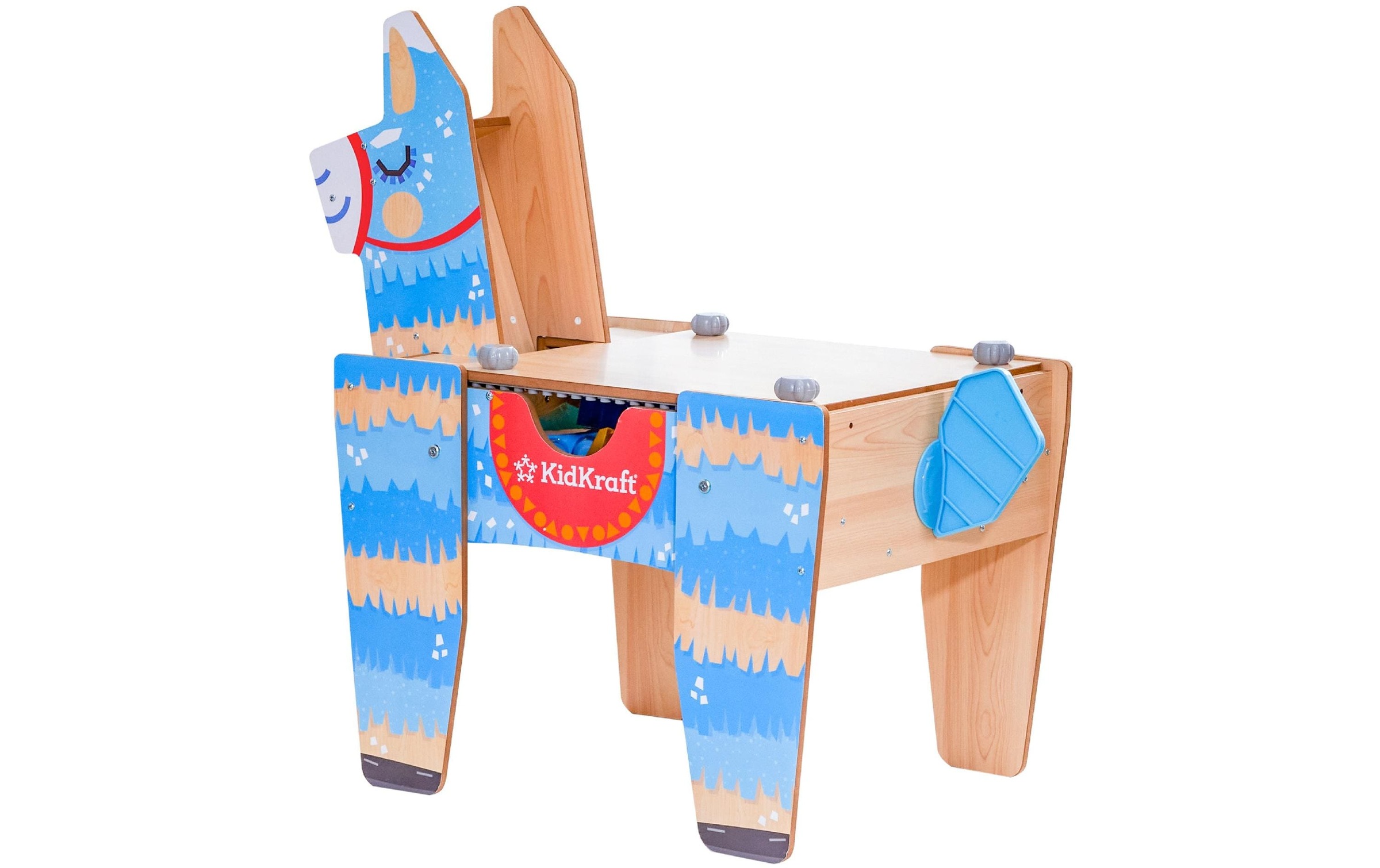 Spielbausteine »Kid Kraft Llama Pinata Bausteintisch«, (50 St.)