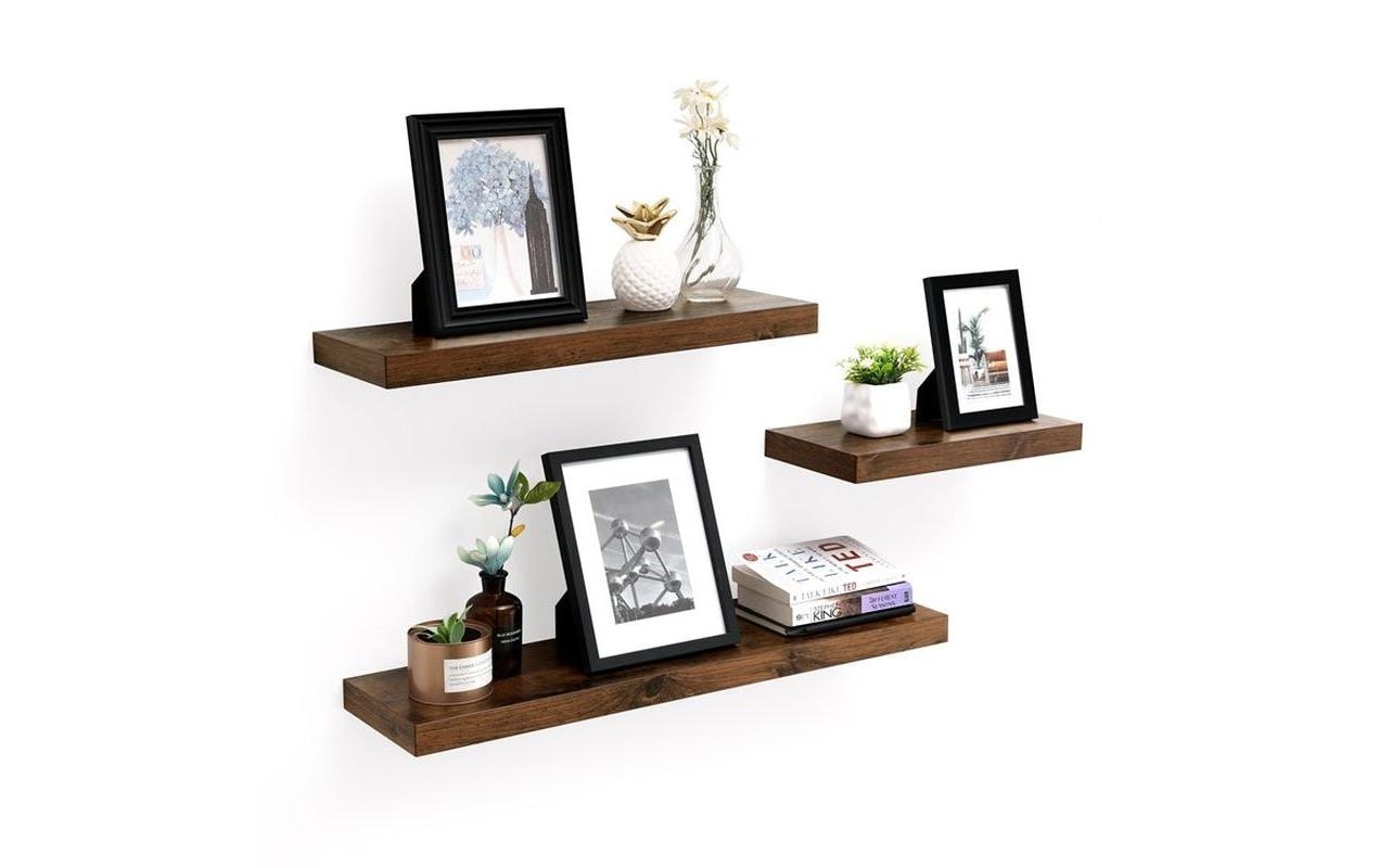 VASAGLE Wandregal »Ledge 60 cm Holz«