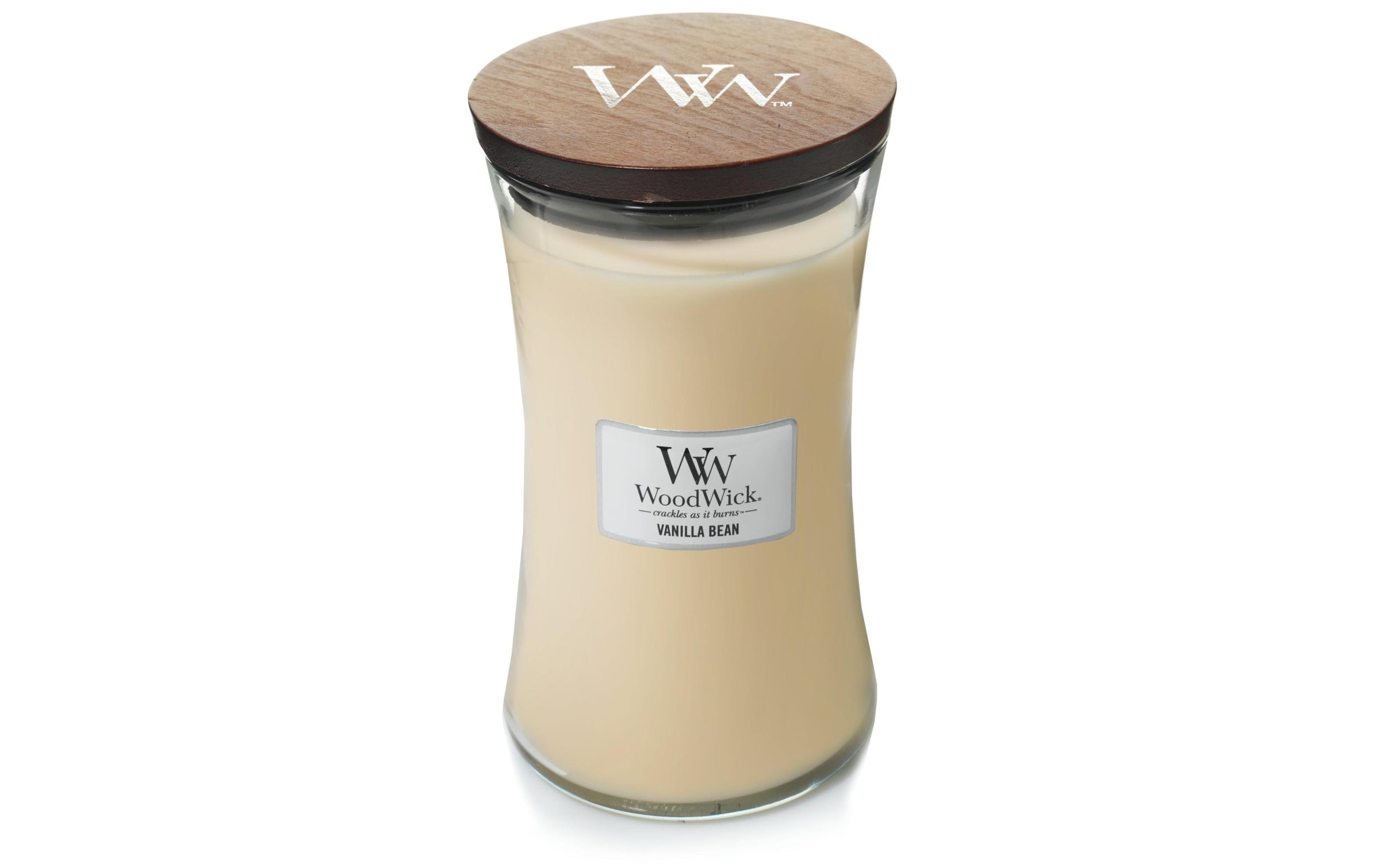 Woodwick Duftkerze »Vanille Bean Medium Jar«