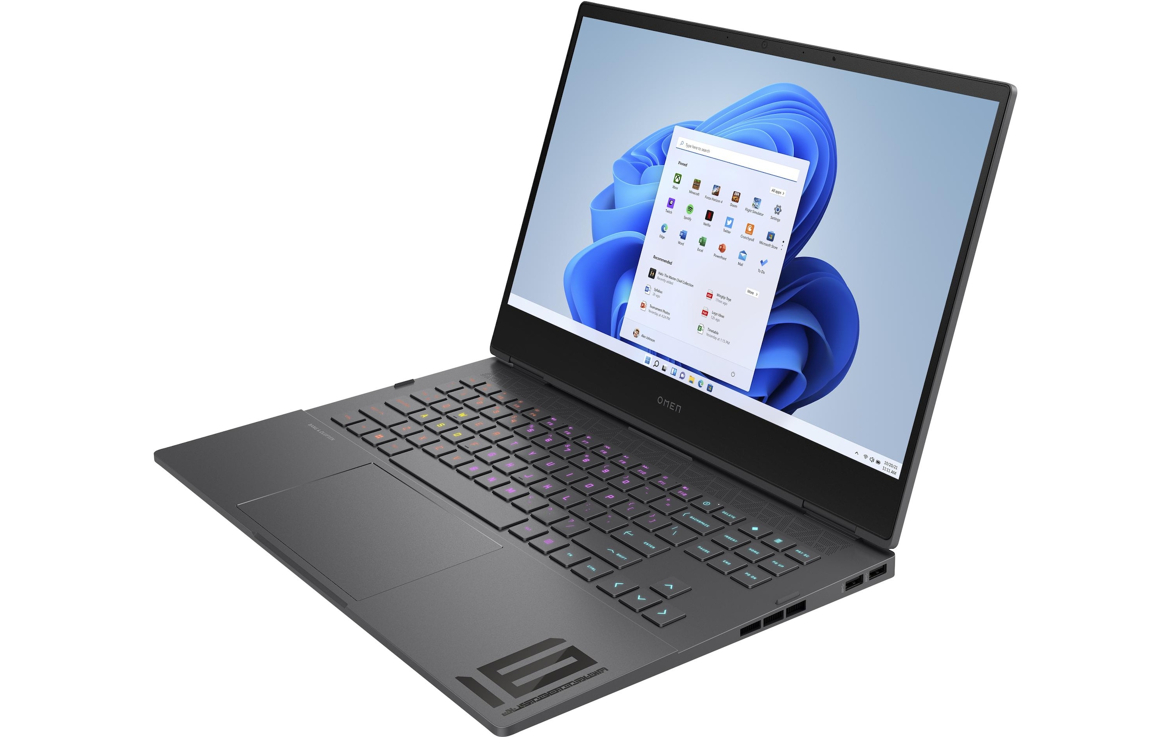 HP Notebook »OMEN 16-n0638nz«, 40,73 cm, / 16,1 Zoll, AMD, Ryzen 7, 1000 GB SSD