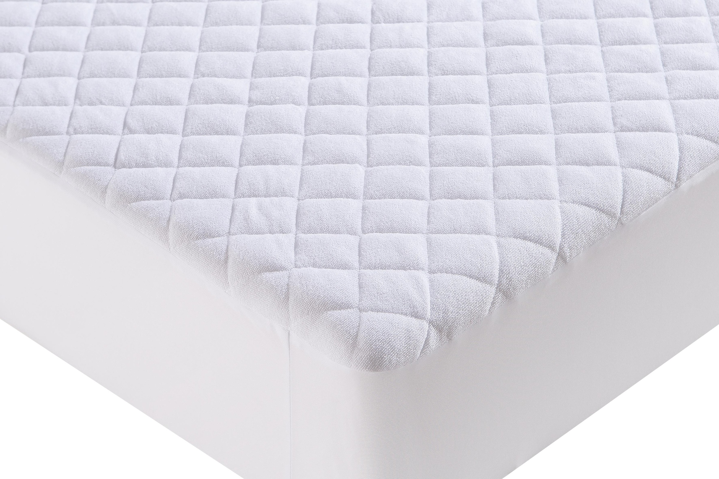 OTTO home Matratzenschutzbezug "Tindy, Auflage 90x200 cm, 140x200 cm und weiteren Größen,wasserdicht" (Inkontinenz), Allergiker geeignet (Hausstauballergiker), atmungsaktiv