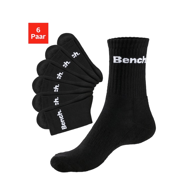 Bench. Tennissocken, (Set, 6 Paar), mit Fuss Polsterung online kaufen bei  Jelmoli-Versand Schweiz