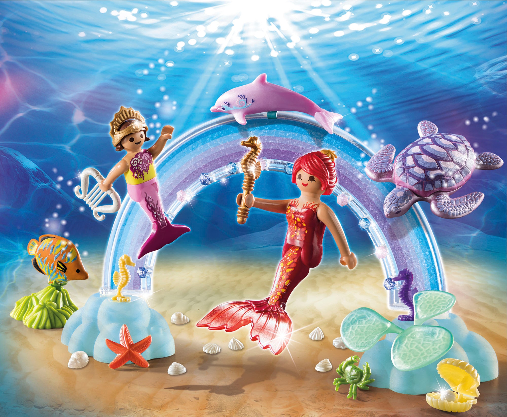 Playmobil® Konstruktions-Spielset »Starter Pack, Meerjungfrauen (71379), Princess Magic«, (46 St.)