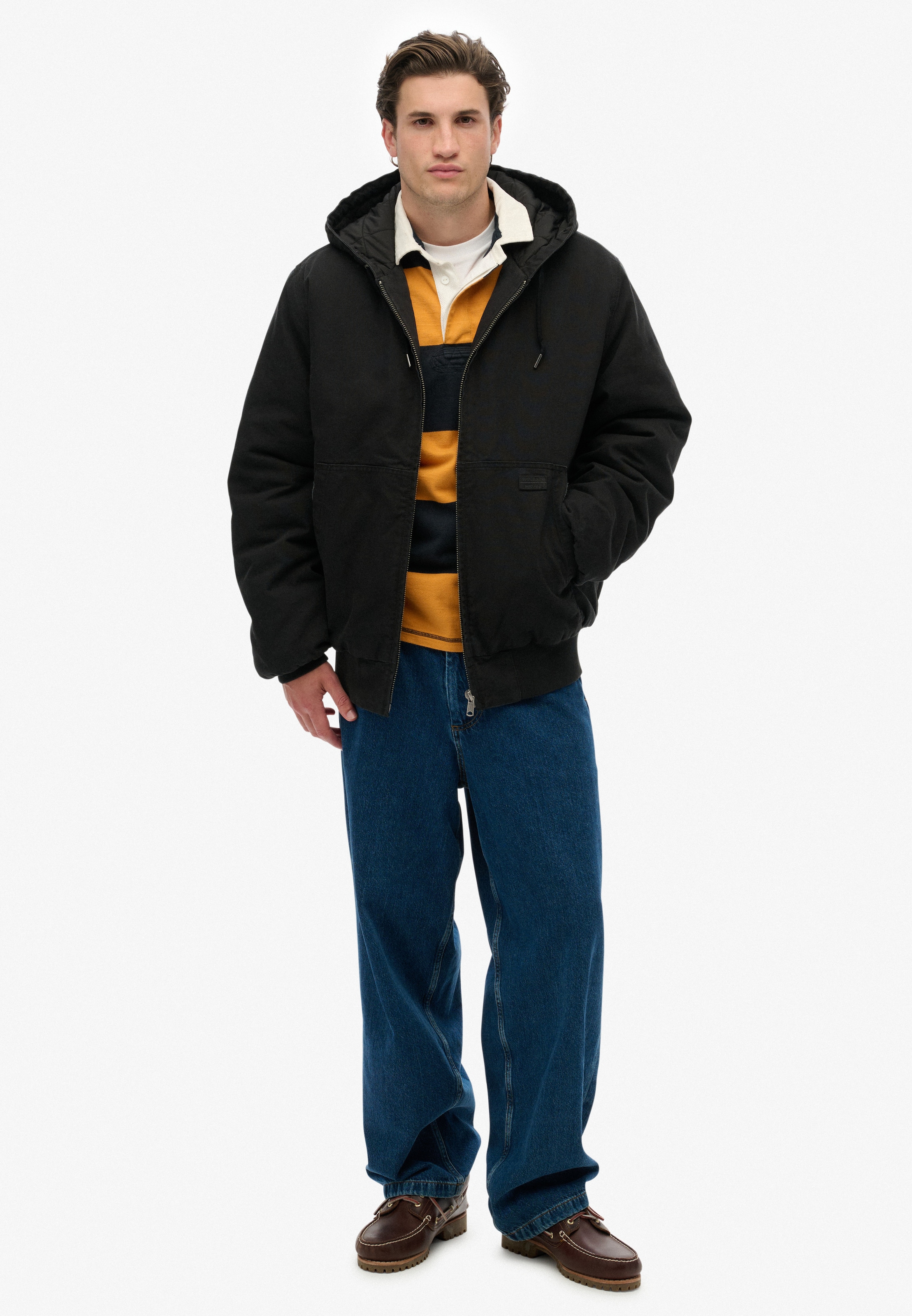 Superdry Parka »CANVAS SURPLUS HOODED JKT«, mit Kapuze