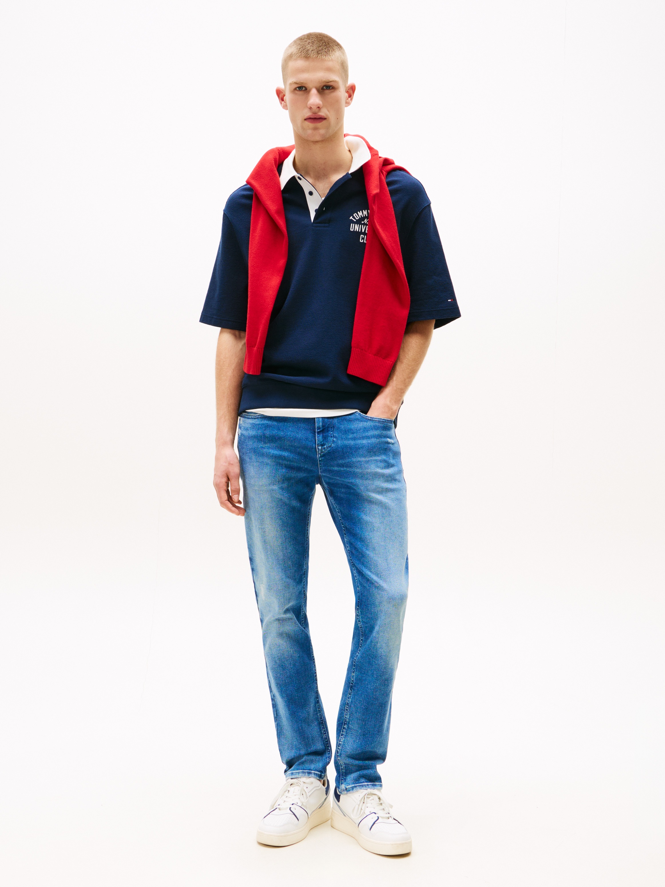 Tommy Jeans Slim-fit-Jeans »Scanton Slim« Slim‑Fit‑Jeans mit mittlerer Leibhöhe, 5‑Pocket‑Design