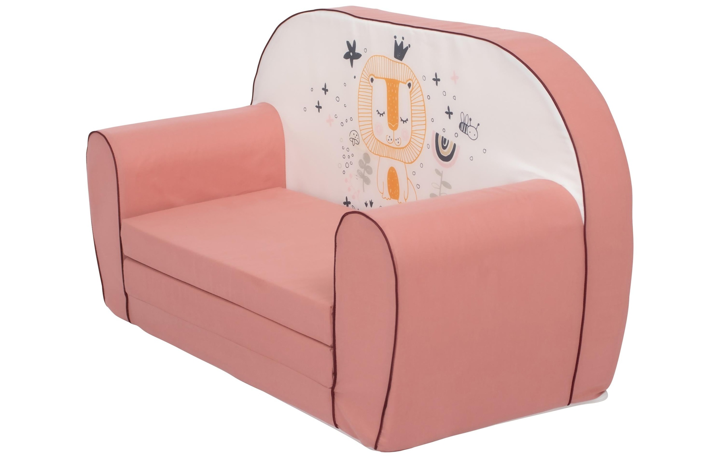 Knorrtoys® Kindersofa »Löwe Leo rose«