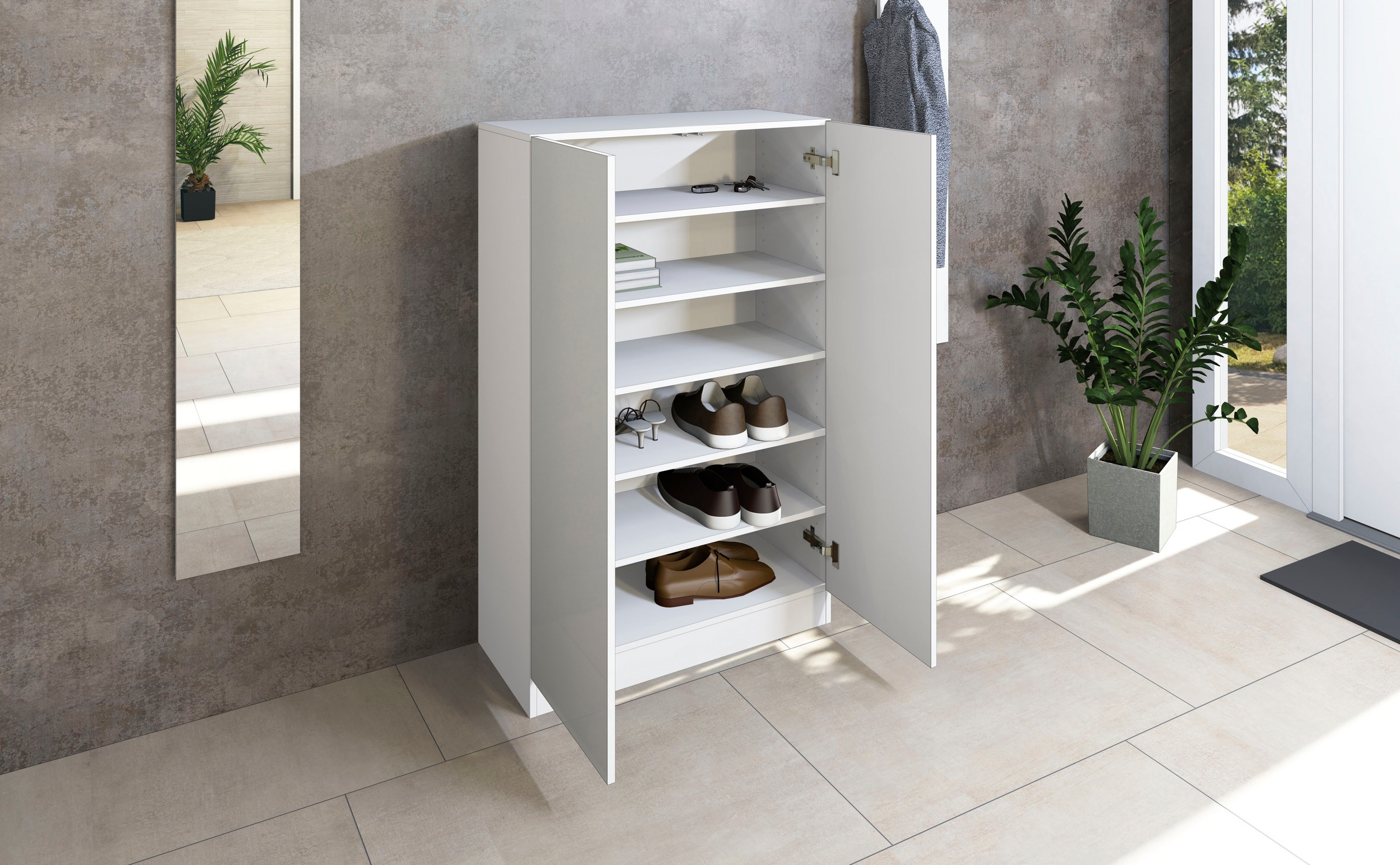 borchardt Möbel Schuhschrank »Vaasa3«, Breite 76 cm