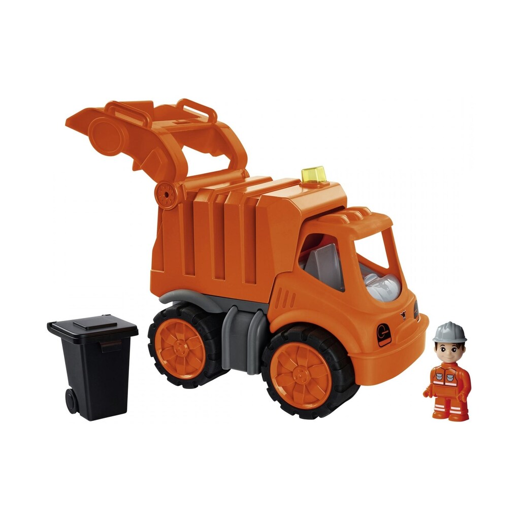 BIG Spielzeug-Müllwagen »Müllwagen + Figur«