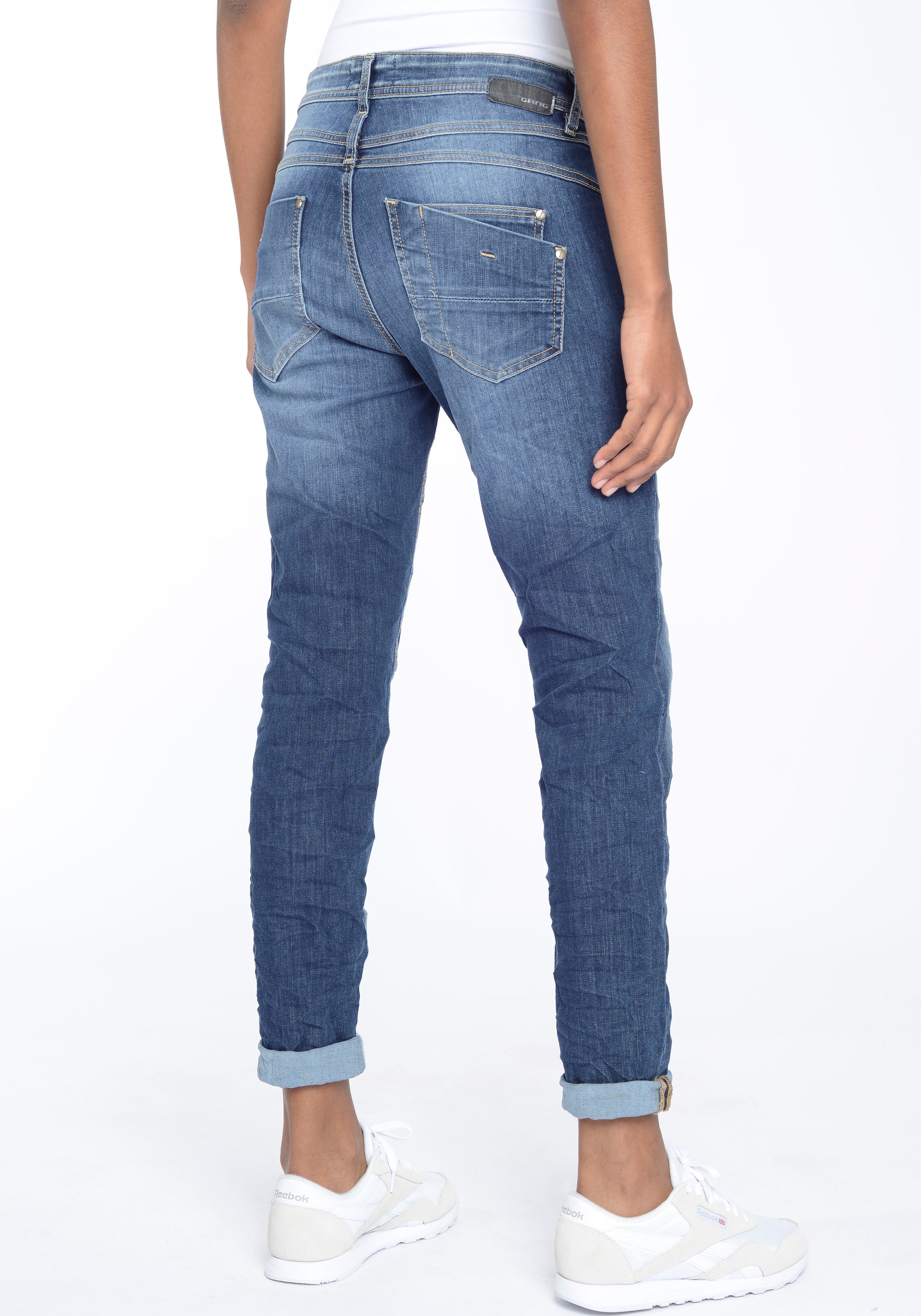 GANG Relax-fit-Jeans »94AMELIE«, perfekter Jelmoli-Versand Elasthan-Anteil online durch kaufen Sitz 