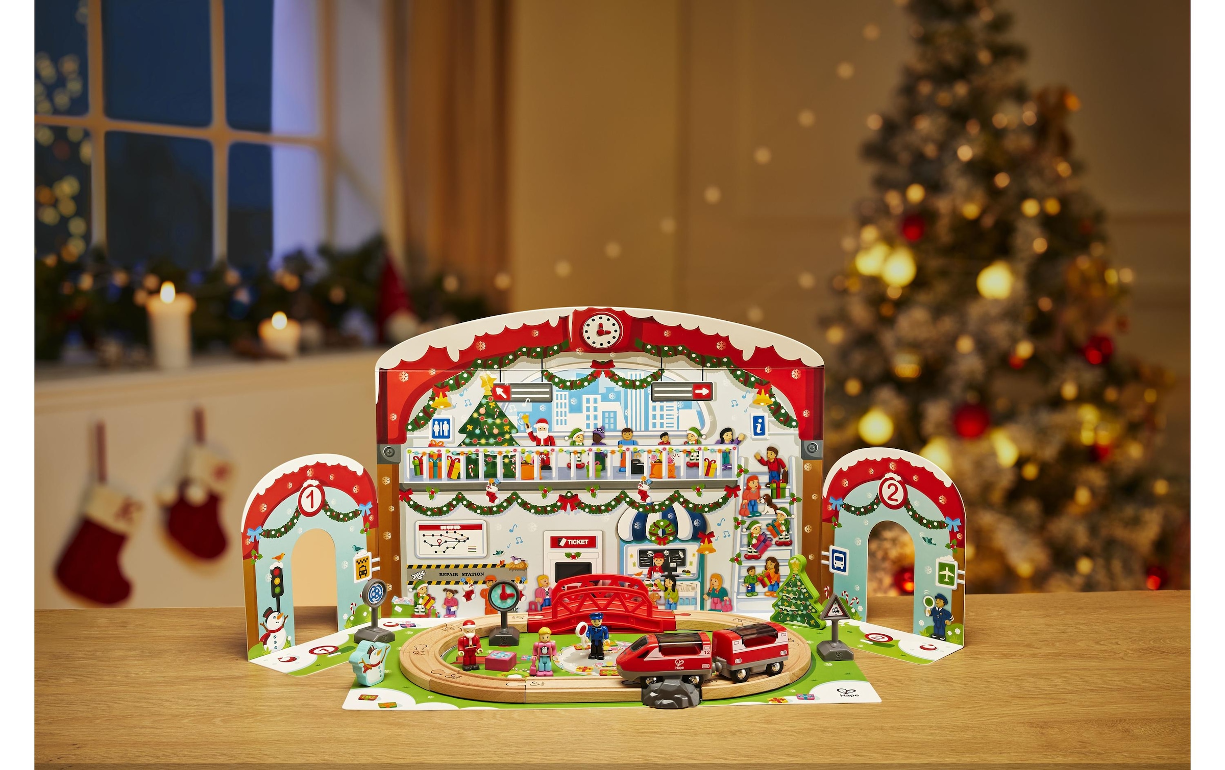 Hape Adventskalender »Hauptbahnhof«, ab 3 Jahren