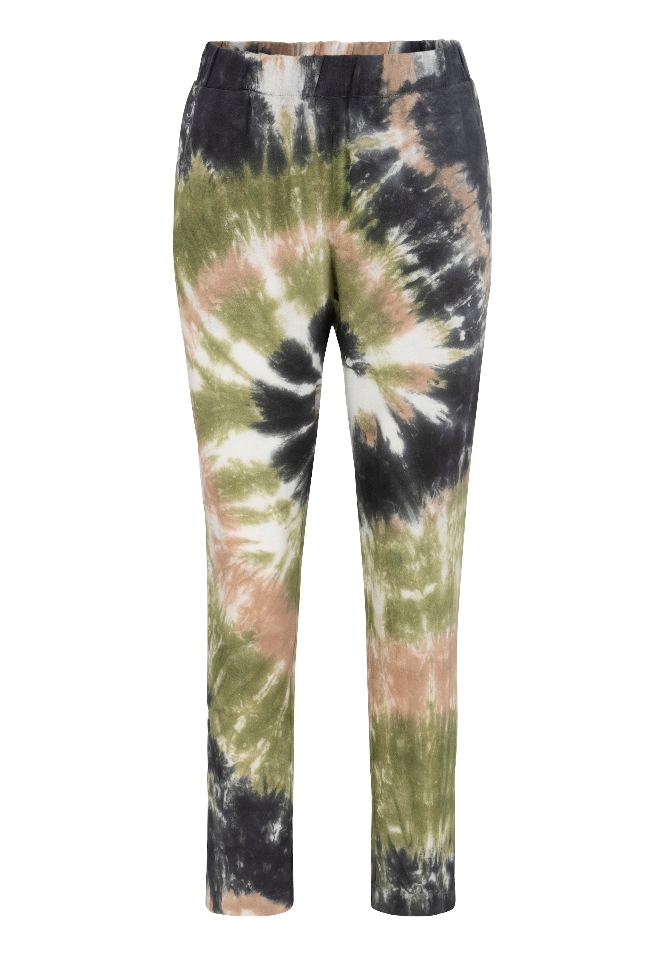 Aniston CASUAL Schlupfhose, mit Batikdruck - jedes Teil ein Unikat