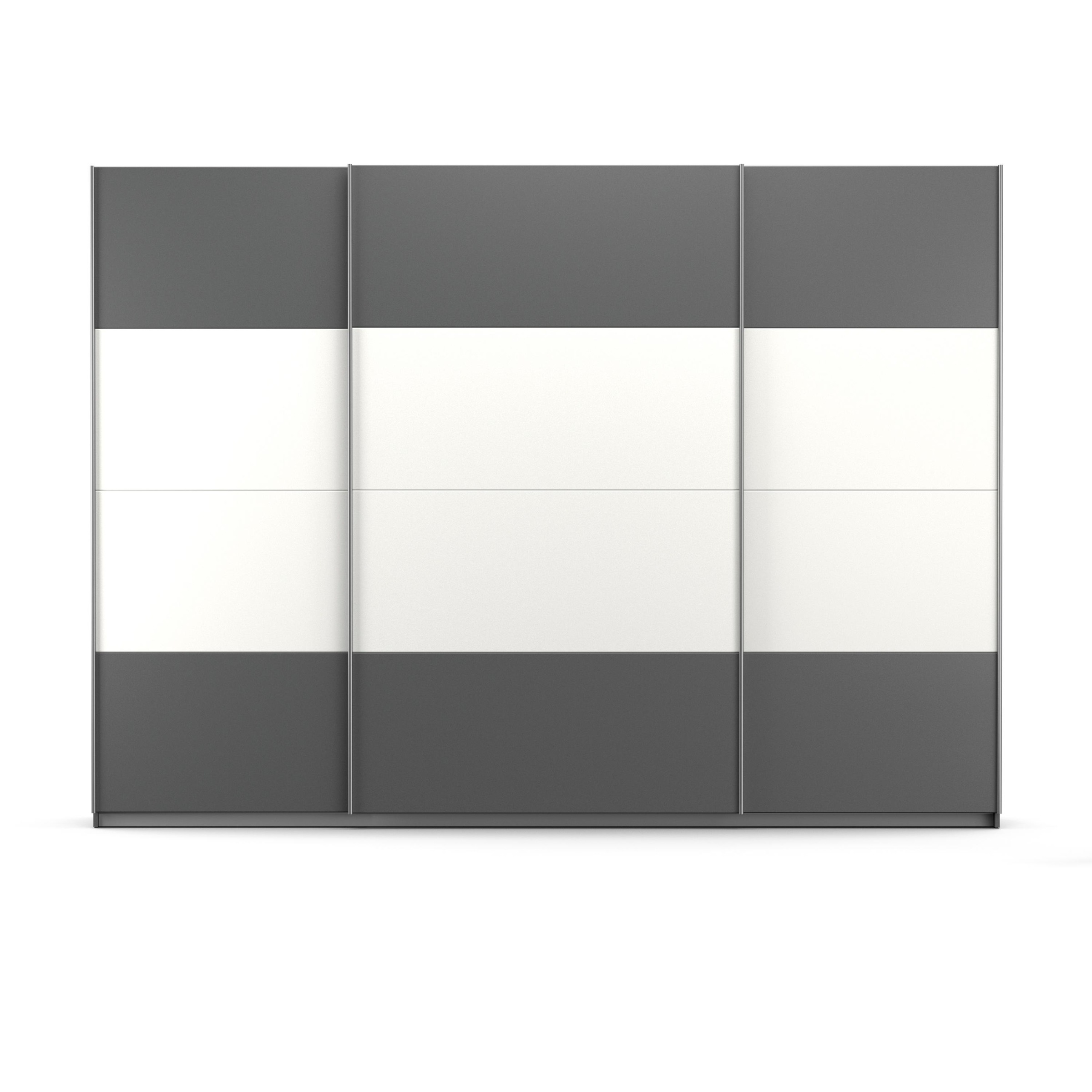rauch Schwebetürenschrank »Quadra Bestseller Schlafzimmerschrank in vielen Breiten«, Kleiderschrank Garderobenschrank Schrank mit Glaselementen