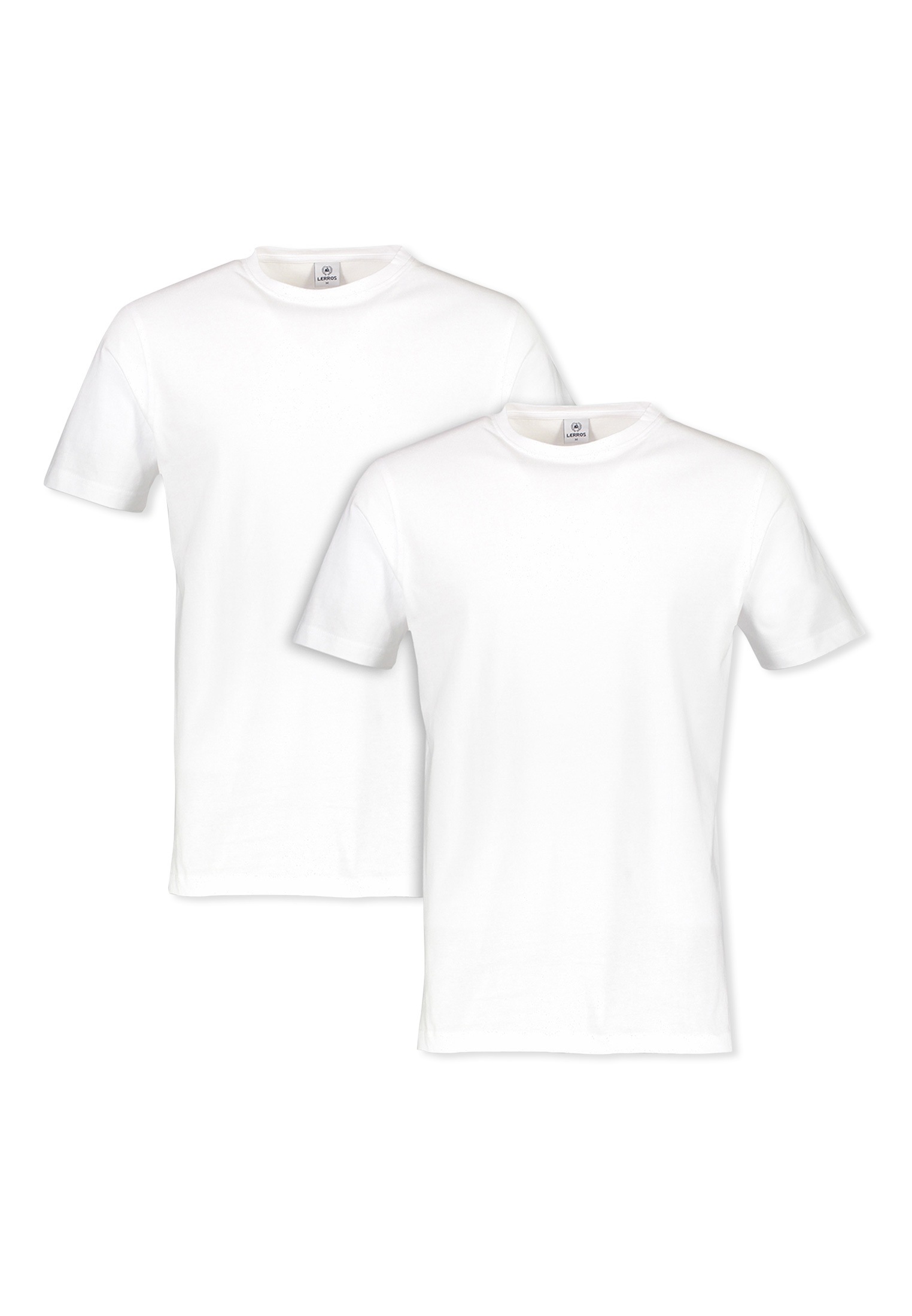 LERROS T-Shirt »LERROS Doppelpack T-Shirt Rundhals in Premium Baumwollqualität«