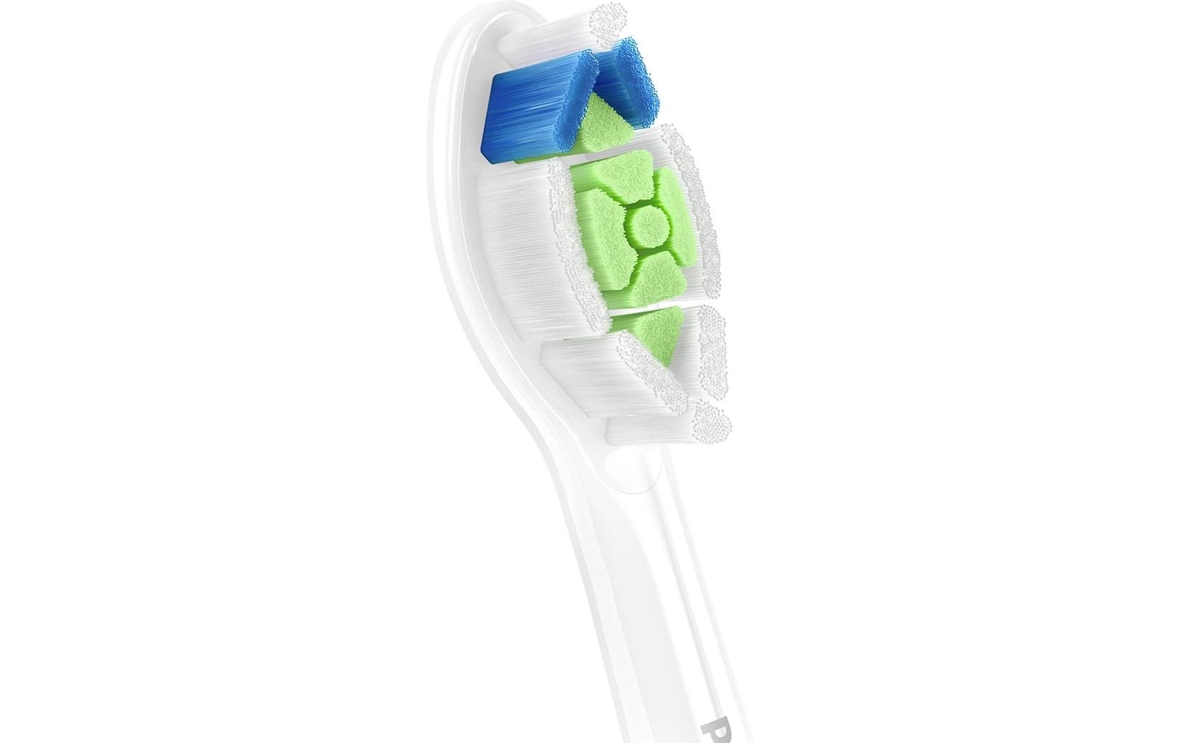 Philips Aufsteckbürste »Philips Zahnbürstenkopf Sonicare Optimal White HX6066/87 6 Stück«, Schallzahnbürste