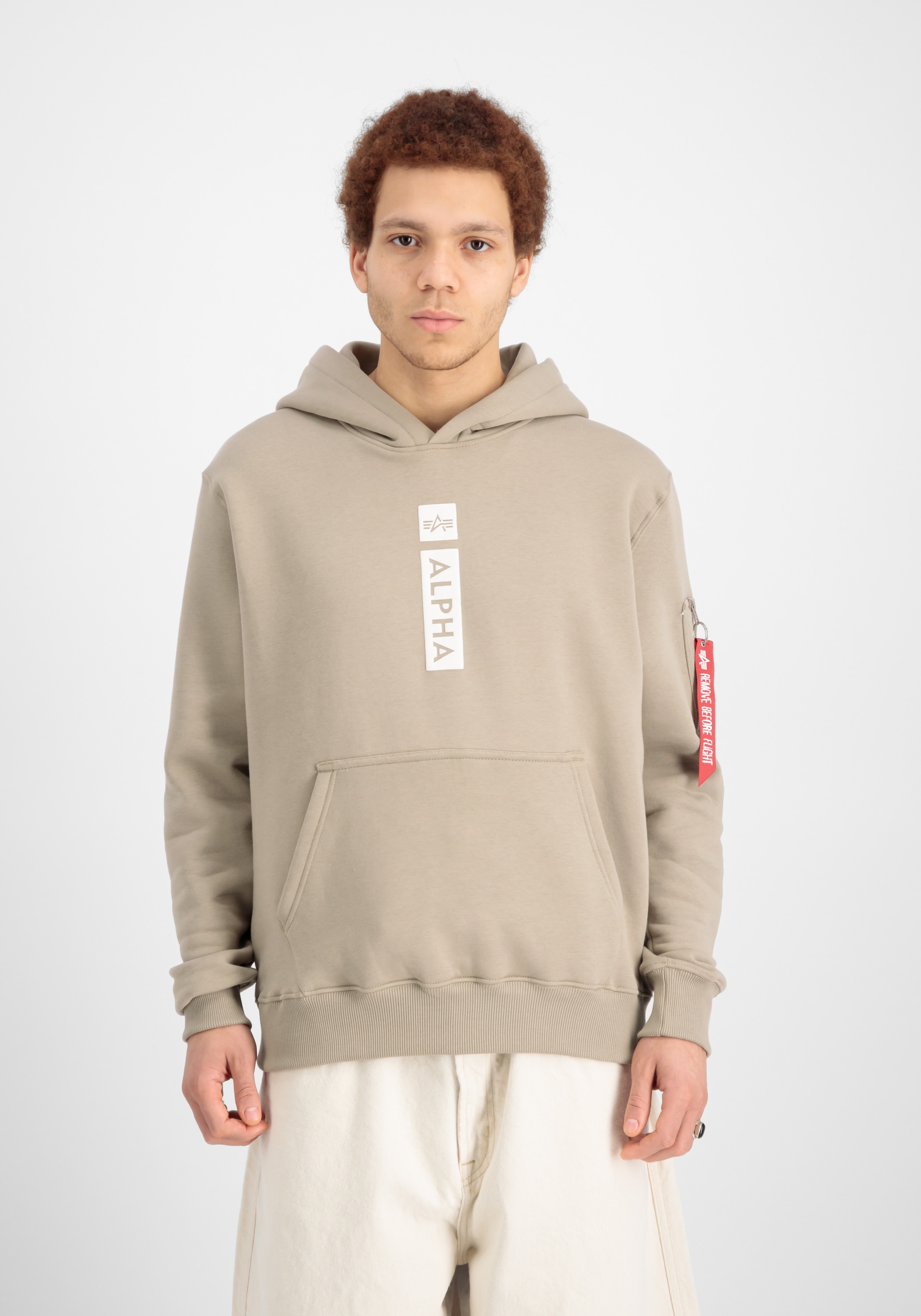 Alpha Industries Hoodie »Alpha Industries Men - Hoodies Alpha Puff Print Hoodie«