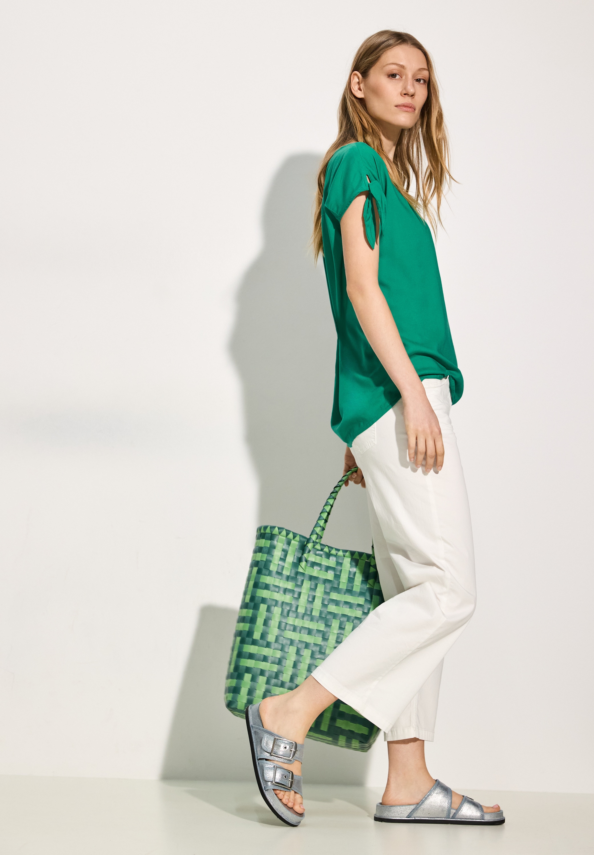 Cecil Shirtbluse, mit Knoten-Detail