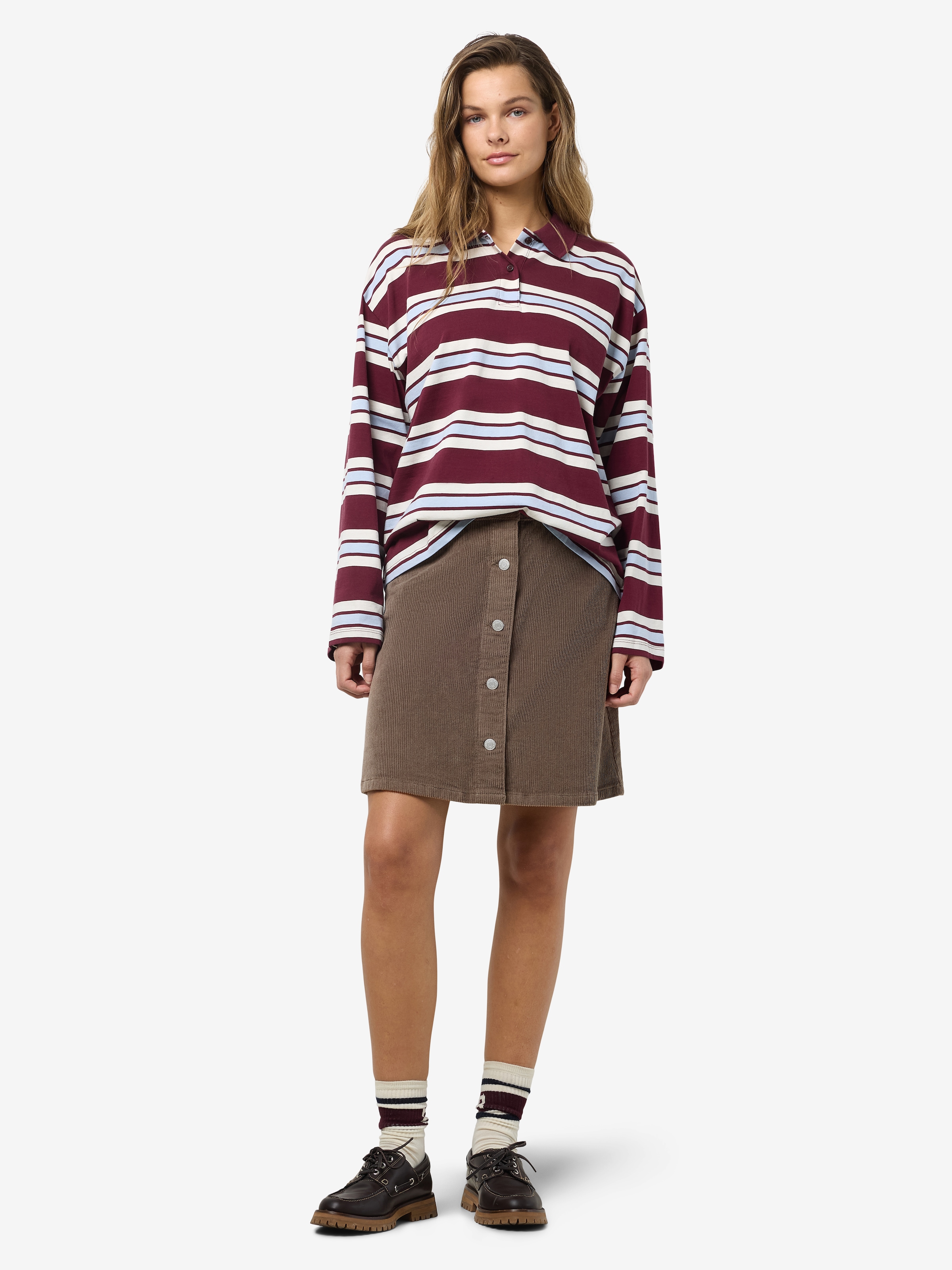 Noisy may Cordrock »NMRONNIE NW A SHAPE SKIRT CORDUROY NOOS«