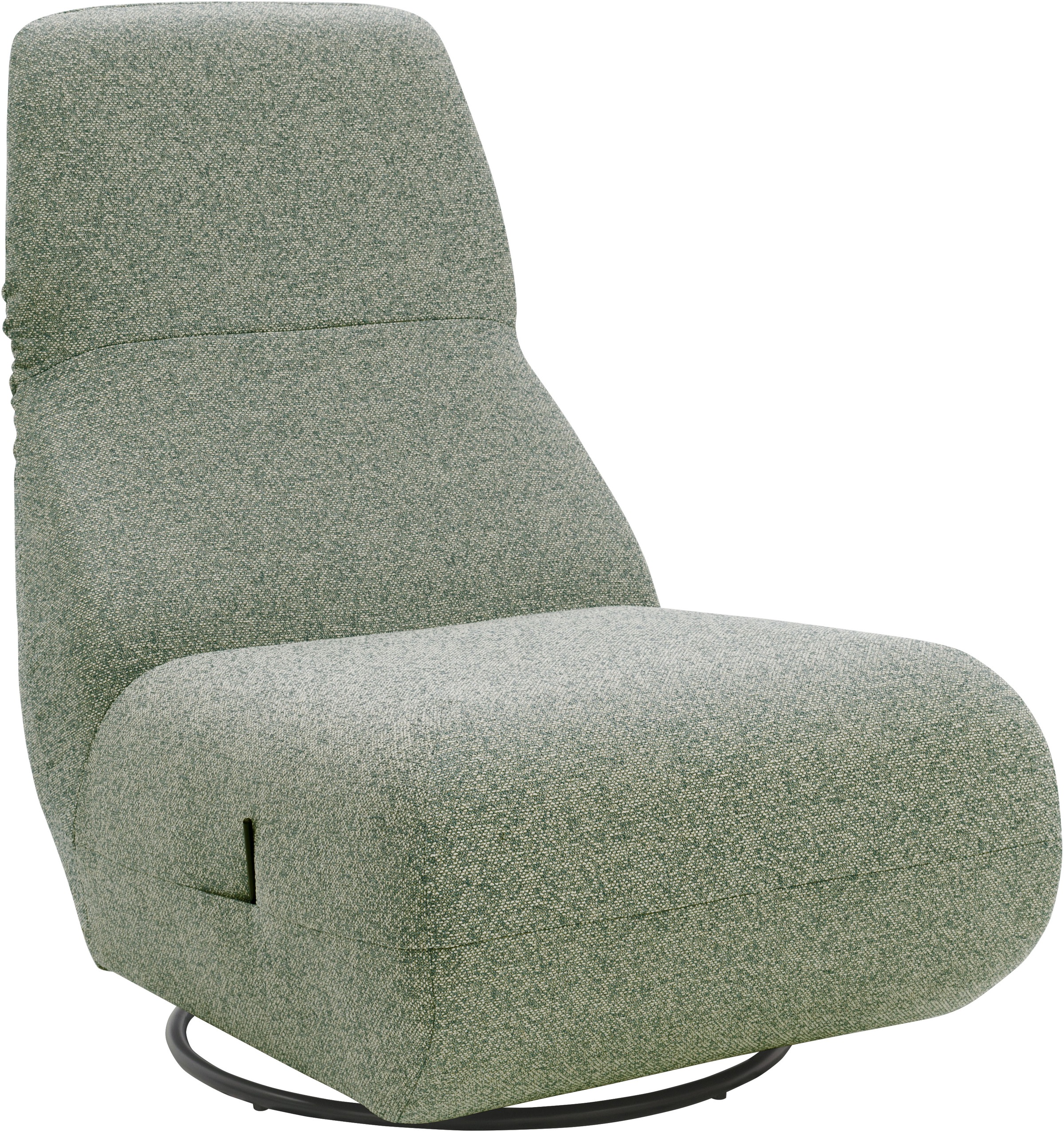 DOMO collection Sessel "Sonner, wahlweise mit Swivelfunktion" Um 360 Grad drehbar, Rücken aufstellbar, Drehsessel