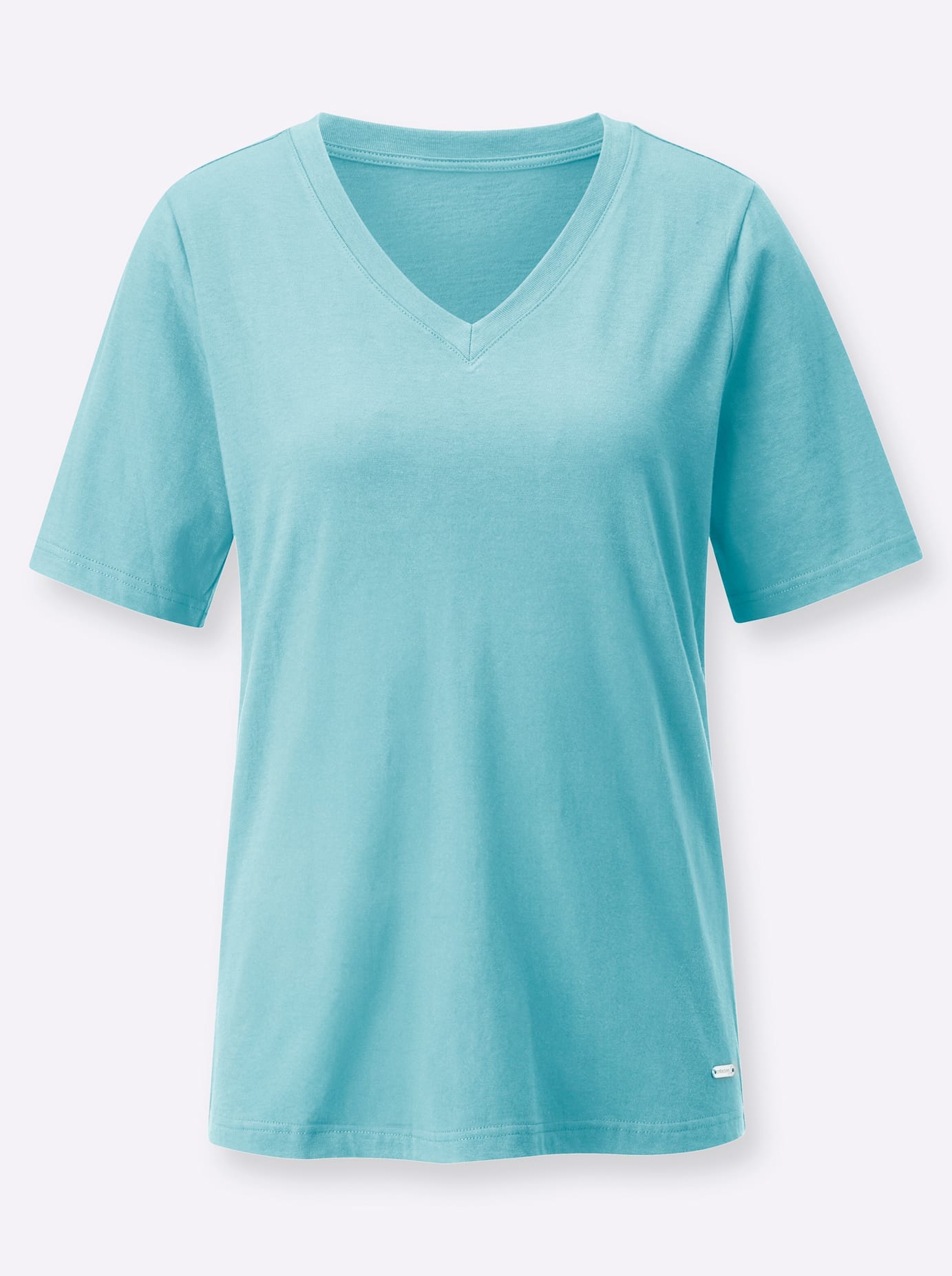 Casual Looks V-Shirt »Kurzarm-Shirt«, (1 tlg.)