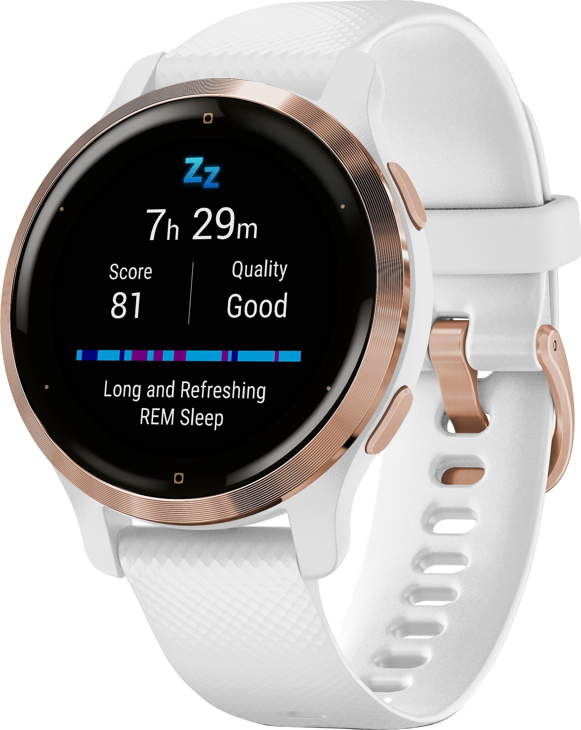 Garmin Smartwatch »Venu 2S«, (2,8 cm / 1,1 Zoll), 8 GB, 25 vorinstallierten Sport-Apps