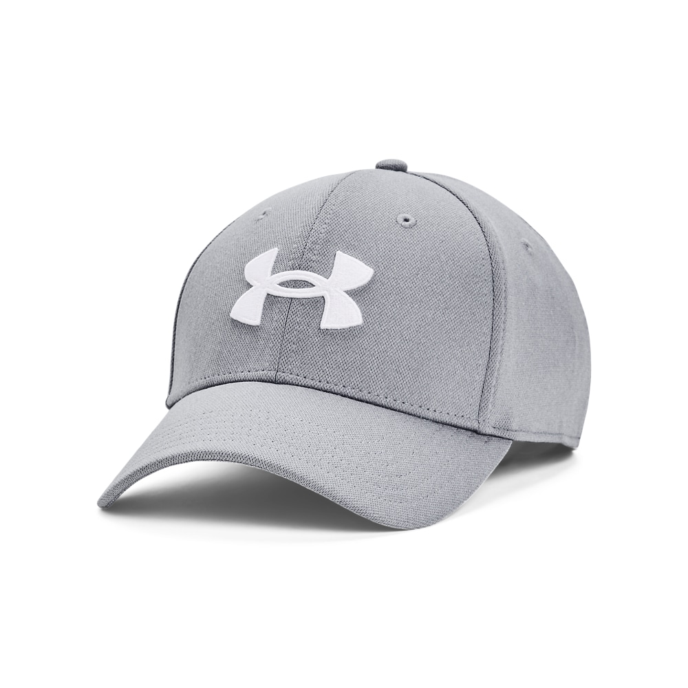 Under Armour Steel,, Weiß Baseball Cap "Mens Ua Blitzing" Leichtes Material, Sportlicher Stil, Für Sportmode