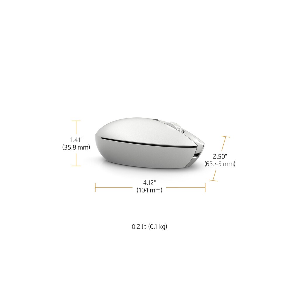 HP Maus »Spectre 700 Silver«, Bluetooth