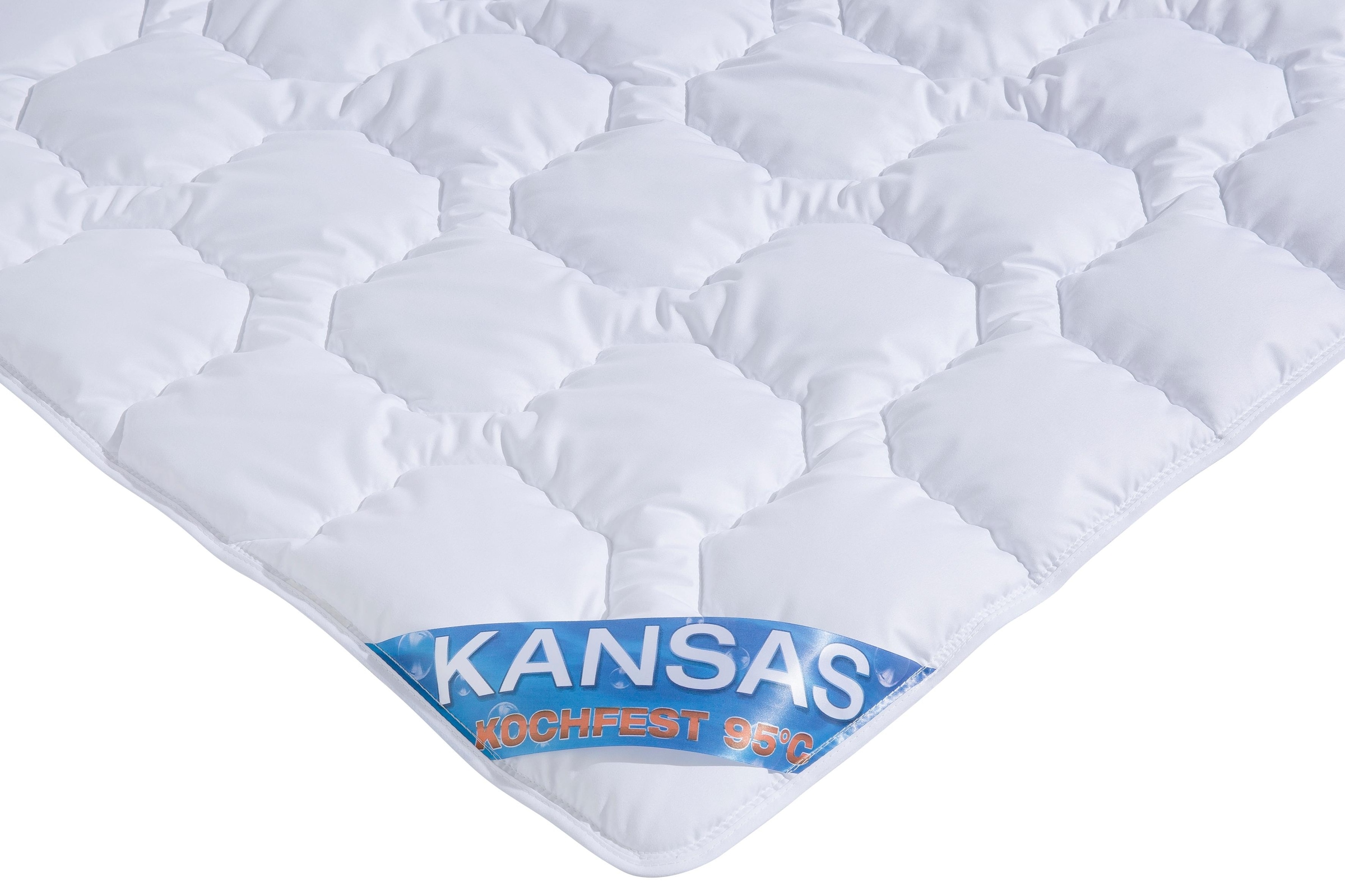 fan Microfaserbettdecke »Kansas«, leicht, Füllung Polyesterfaser, Bezug 100% Polyester, (1 St.), Bettdecke in 135x200 cm und weiteren Grössen, für Sommer oder Winter