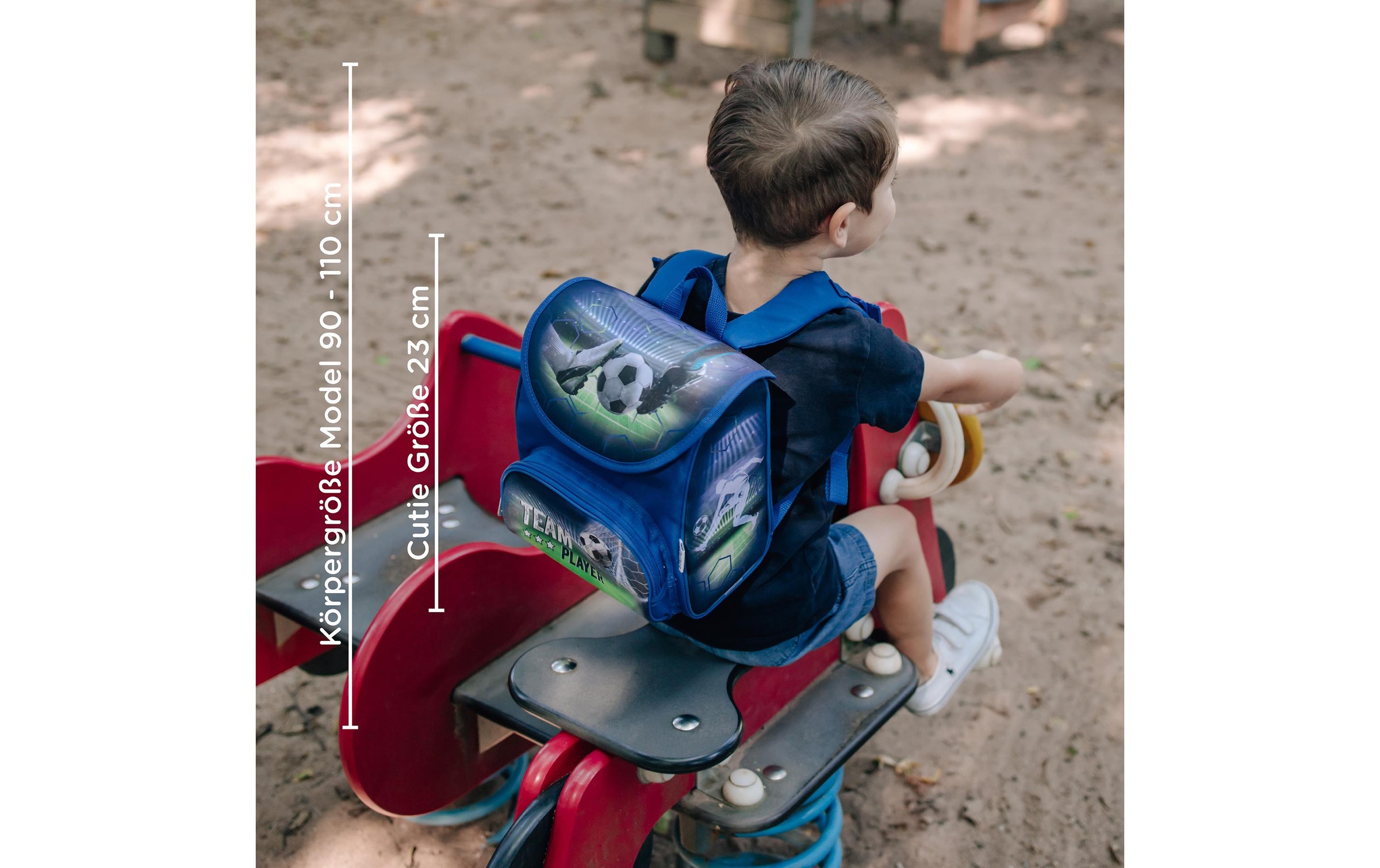 UNDERCOVER Kindergartentasche »Cutie Fussball 45418 l«