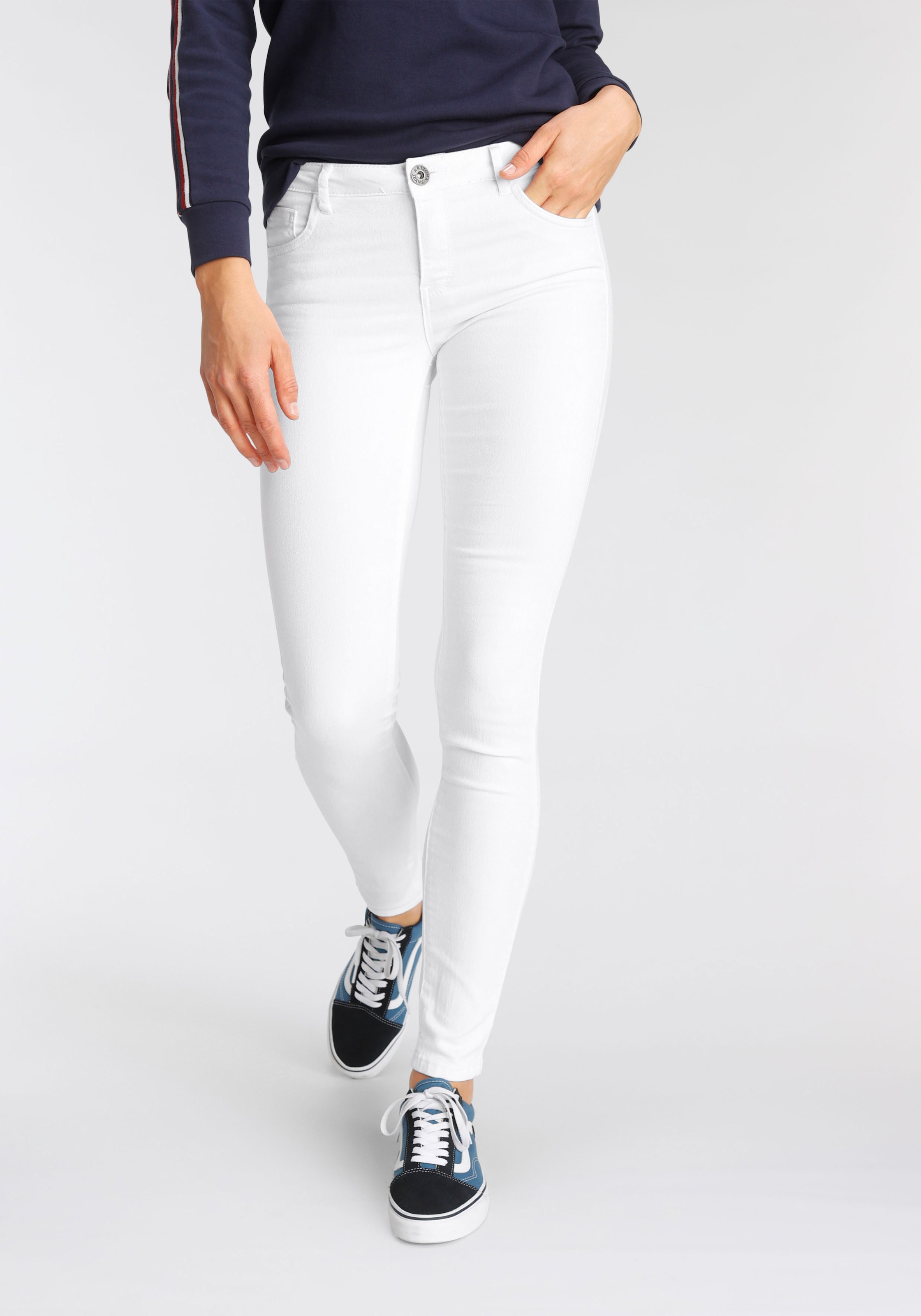 Arizona Skinny-fit-Jeans »Ultra-Stretch«, Mid Waist online bestellen bei  Jelmoli-Versand Schweiz