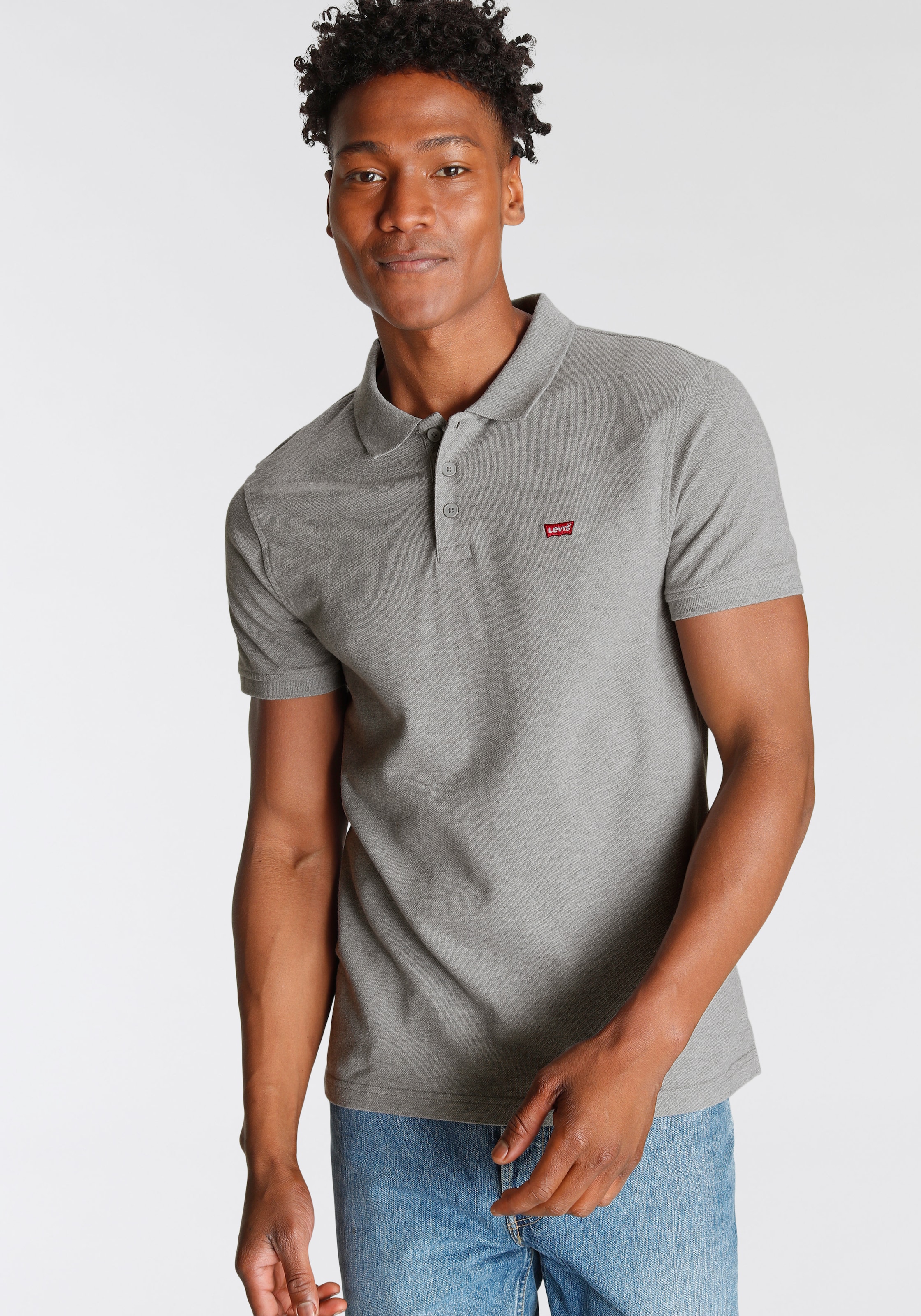 Levis Poloshirt "LE NEW LEVIS HM POLO" mit kleinem Batwing-Logo