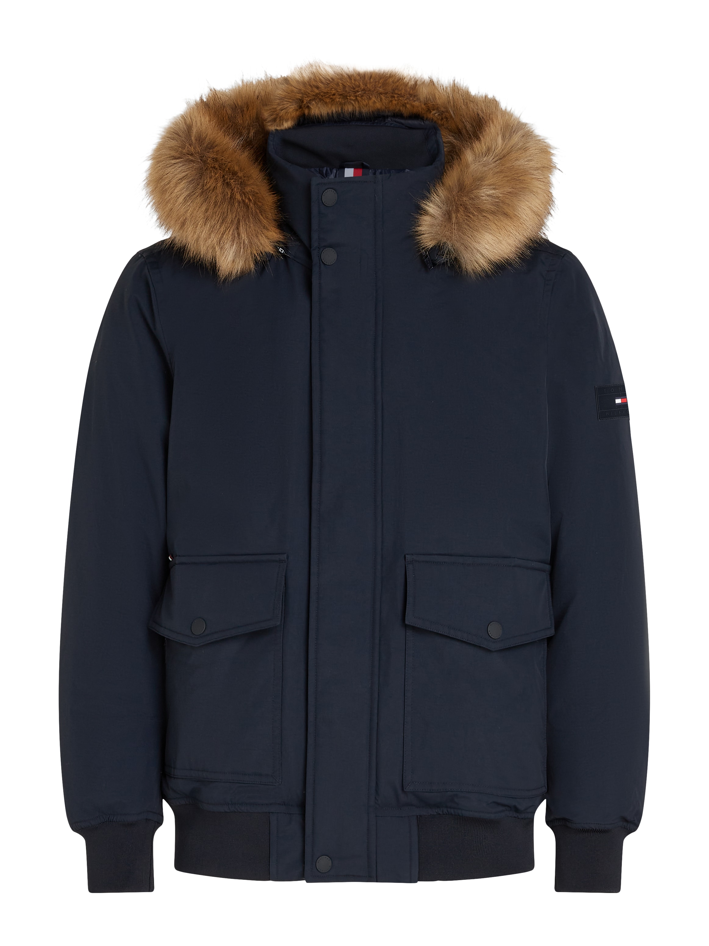 Tommy Hilfiger Bomberjacke »ROCKIE DOWN BOMBER«, mit Kapuze