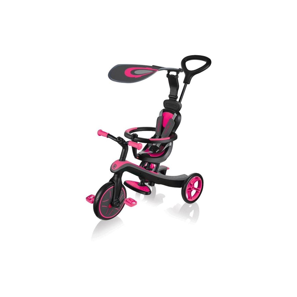 Globber Dreirad »Trike Explorer 4 in 1 Fuchsia Pink«