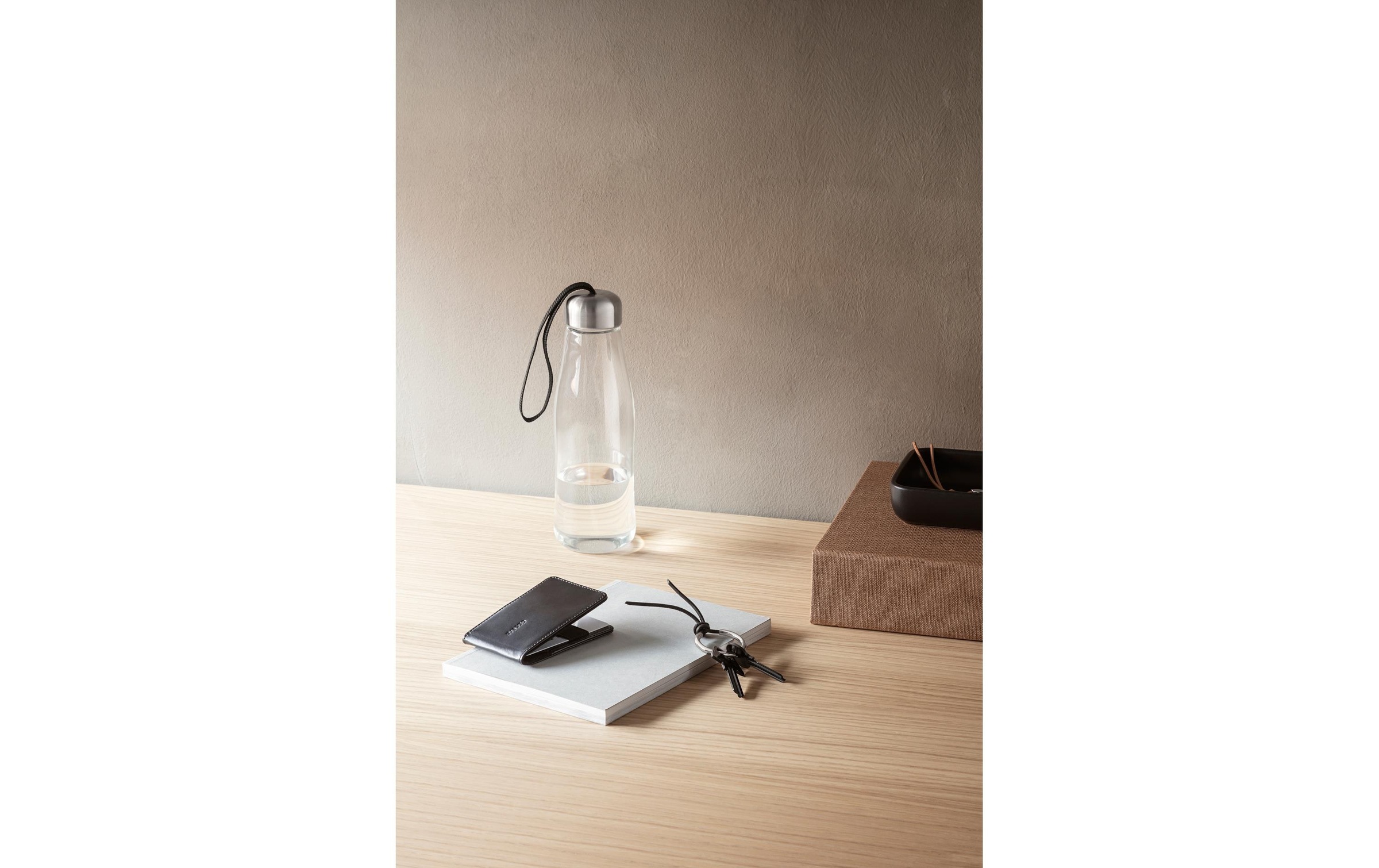 Eva Solo Trinkflasche »Glas Black 0.5l«