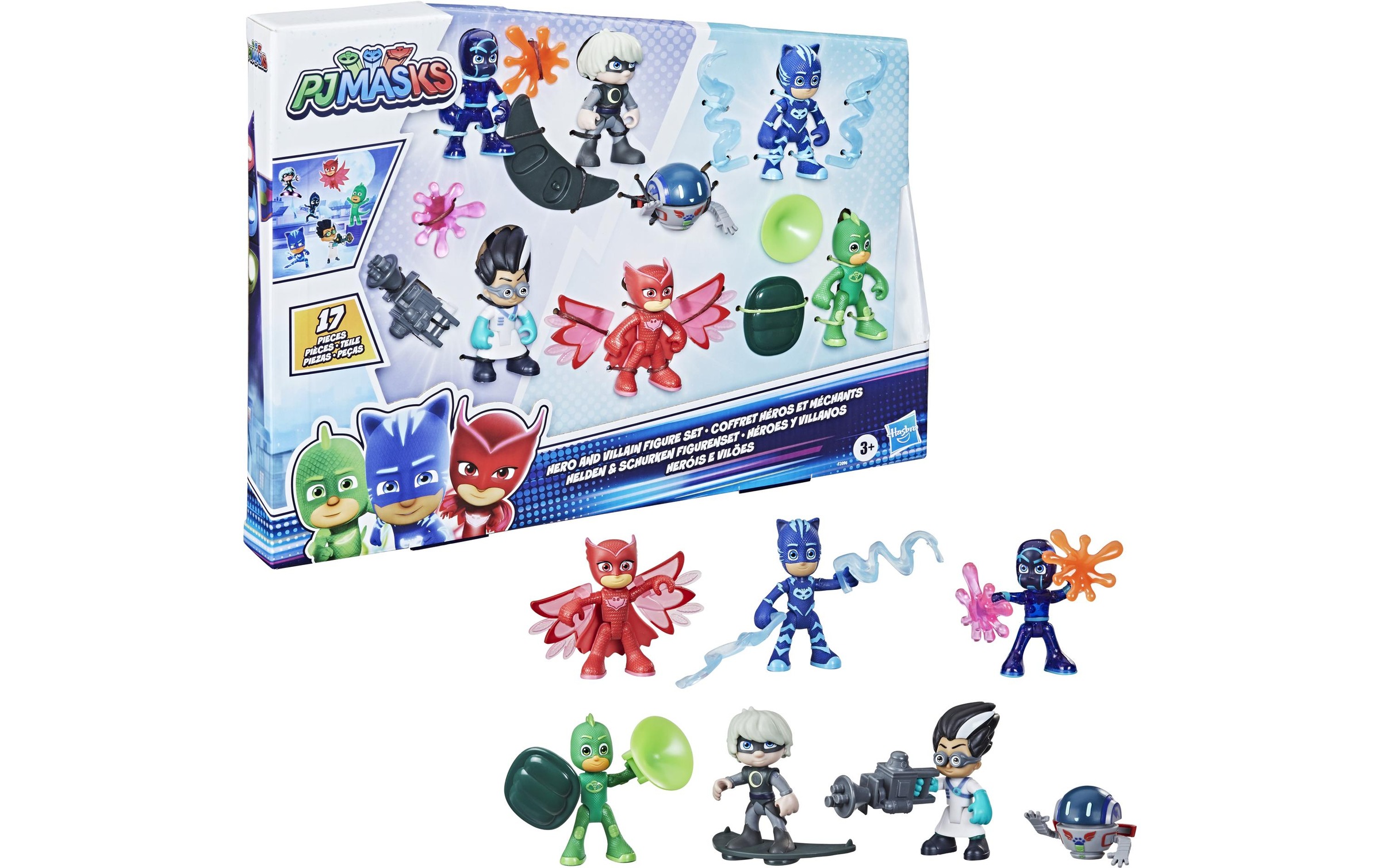 Hasbro Actionfigur »PJ MASKS Schurken Figurenset«