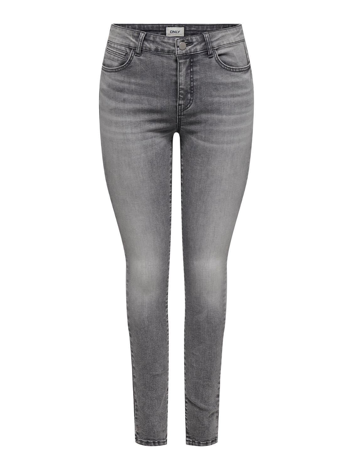 ONLY Skinny-fit-Jeans »ONLWAUW MID WAIST SK LANK COIN PKT DNM X«