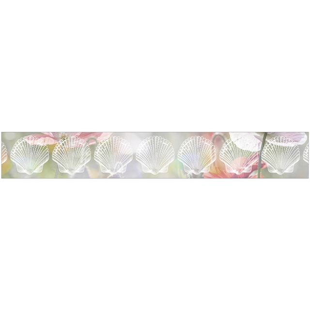 MySpotti Fensterfolie »Look Shells white«, halbtransparent, glattstatisch  haftend, 200 x 30 cm, statisch haftend kaufen