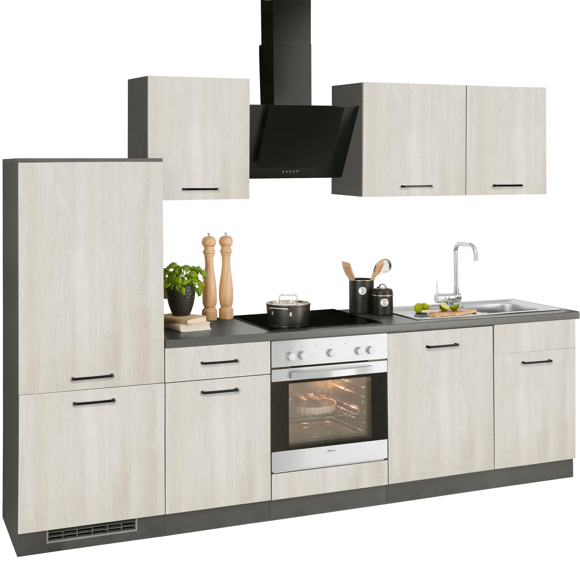 wiho Küchen Küchenzeile »Esbo«, ohne E-Geräte, Breite 280 cm bestellen im  Jelmoli-Online Shop