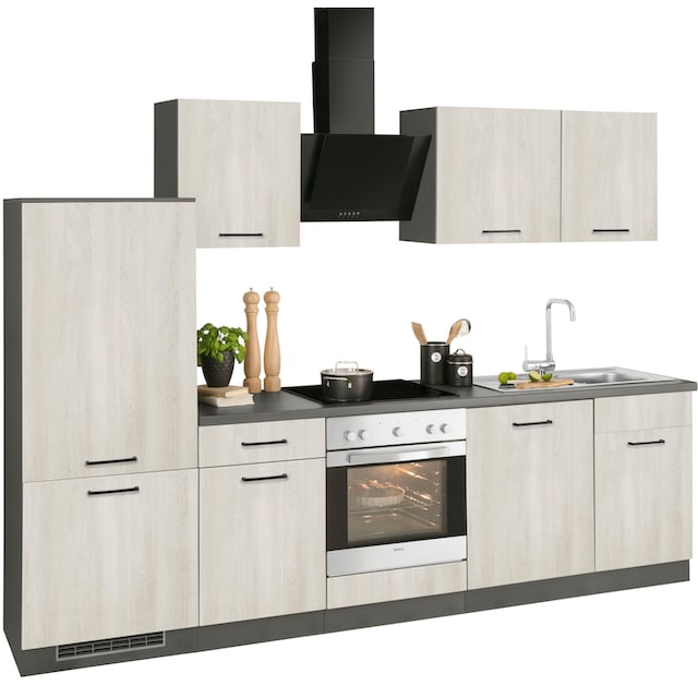 ❤ wiho Küchen Küchenzeile »Esbo«, ohne E-Geräte, Breite 280 cm bestellen im  Jelmoli-Online Shop