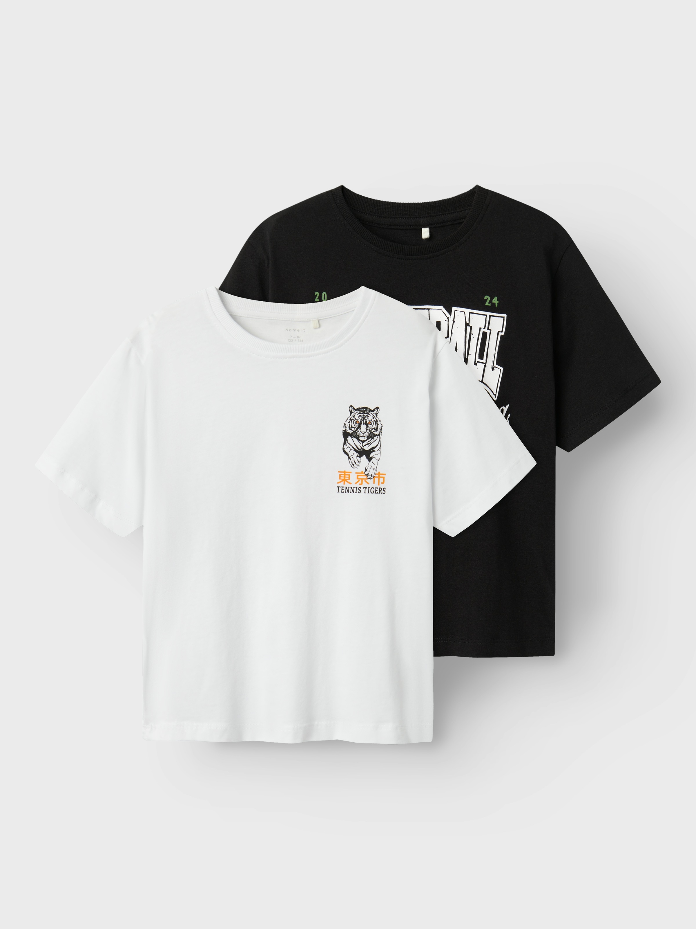 Name It T-Shirt »NKMBENNIBO 2P SS NREG TOP PB« Packung, 2 Stk.