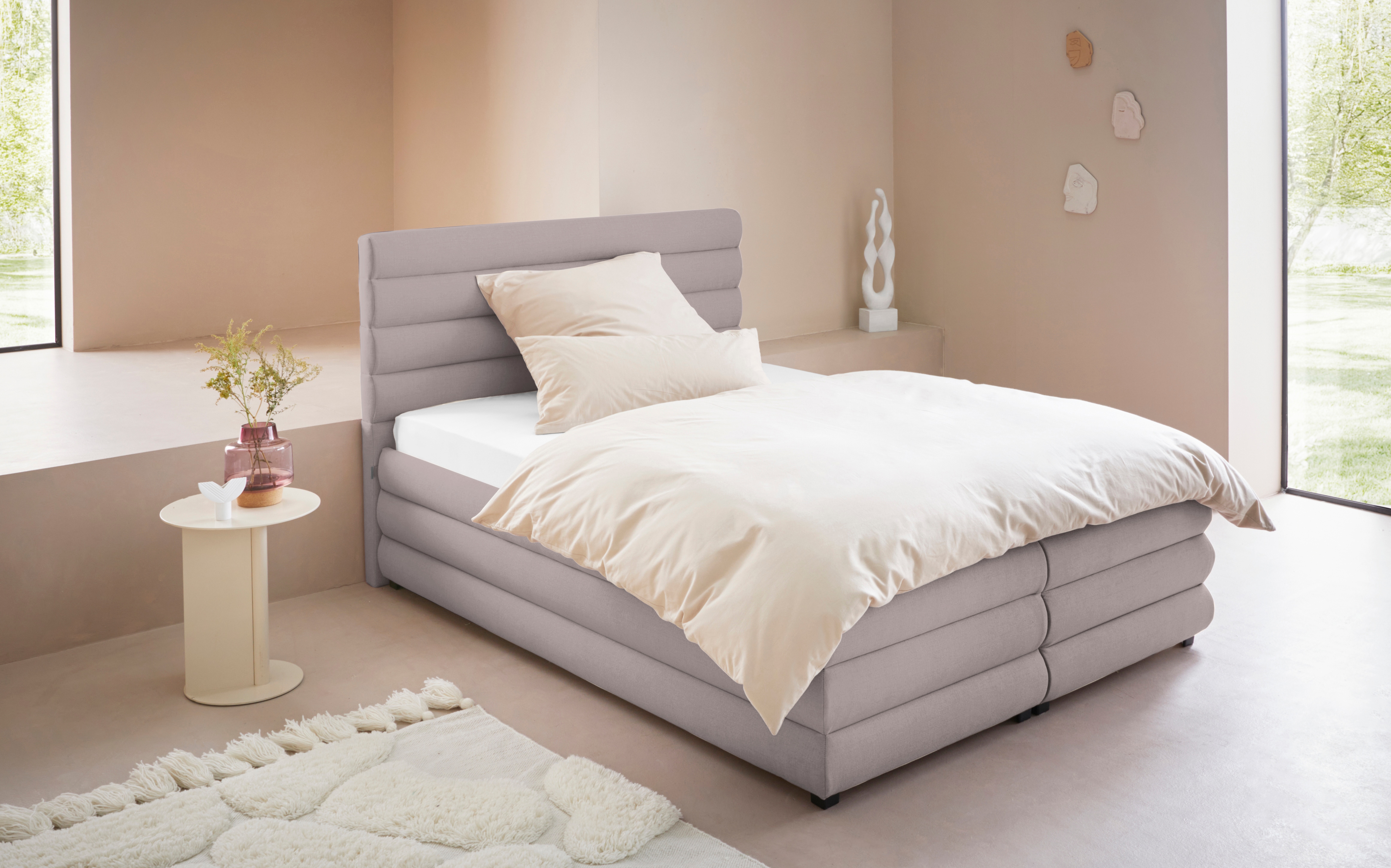 LeGer Home by Lena Gercke Polsterbett "Maylis" wahlweise mit und ohne Matratze und Lattenrost, auch in 200cm Breite