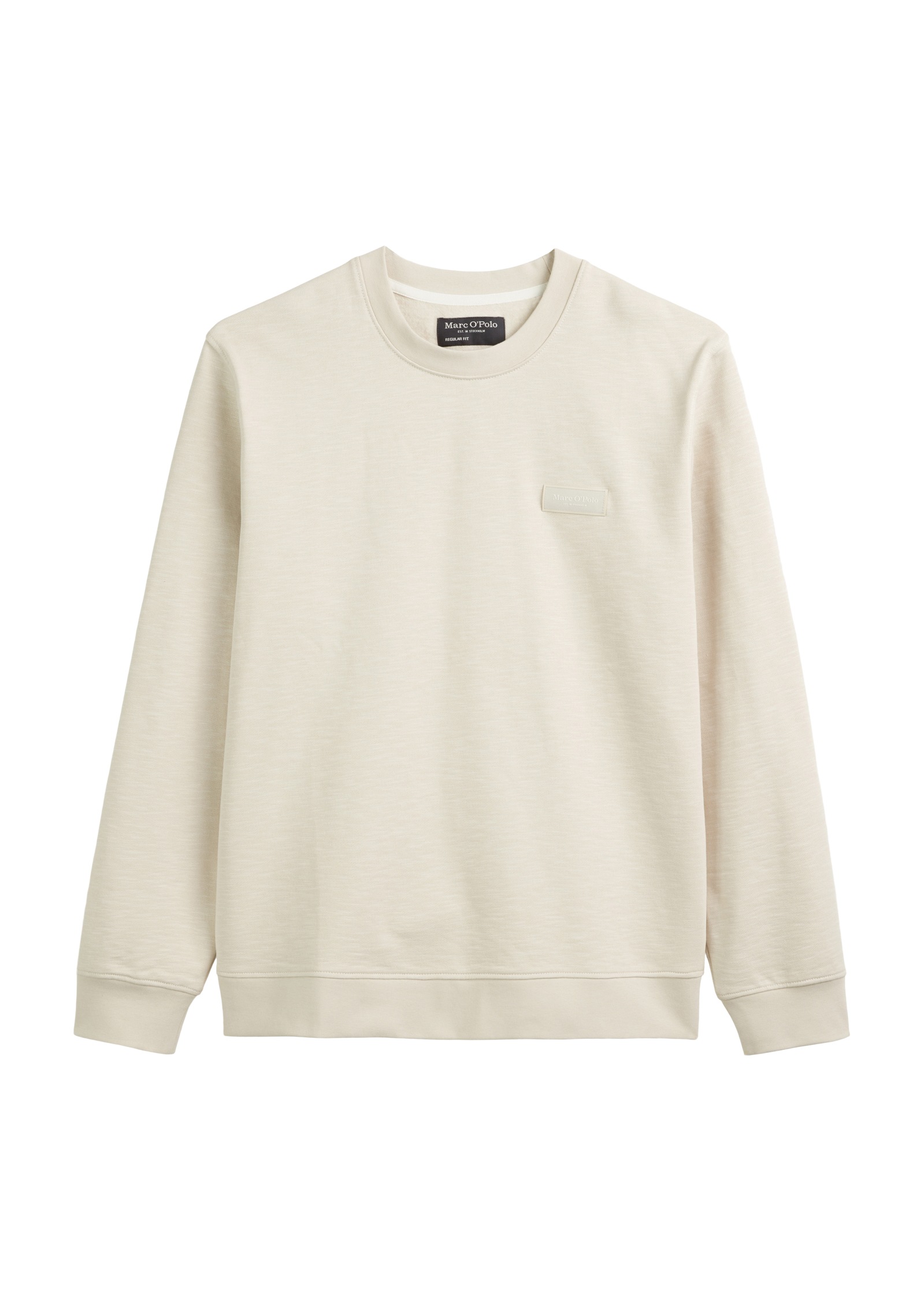 Marc O'Polo Sweatshirt, mit leicht unregelmässiger Slub-Sweat-Struktur