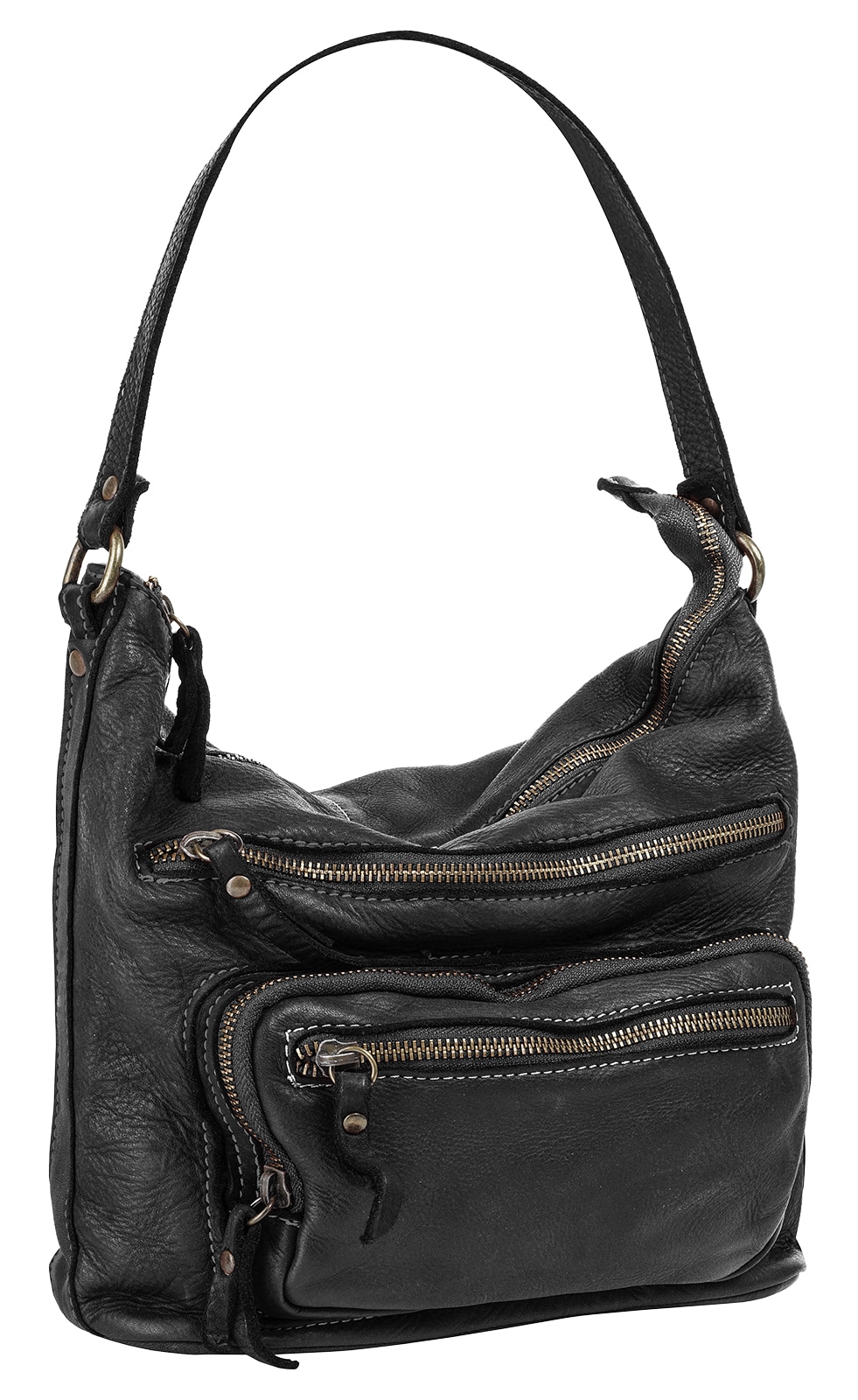 Cluty Shopper, echt Leder, Made in Italy