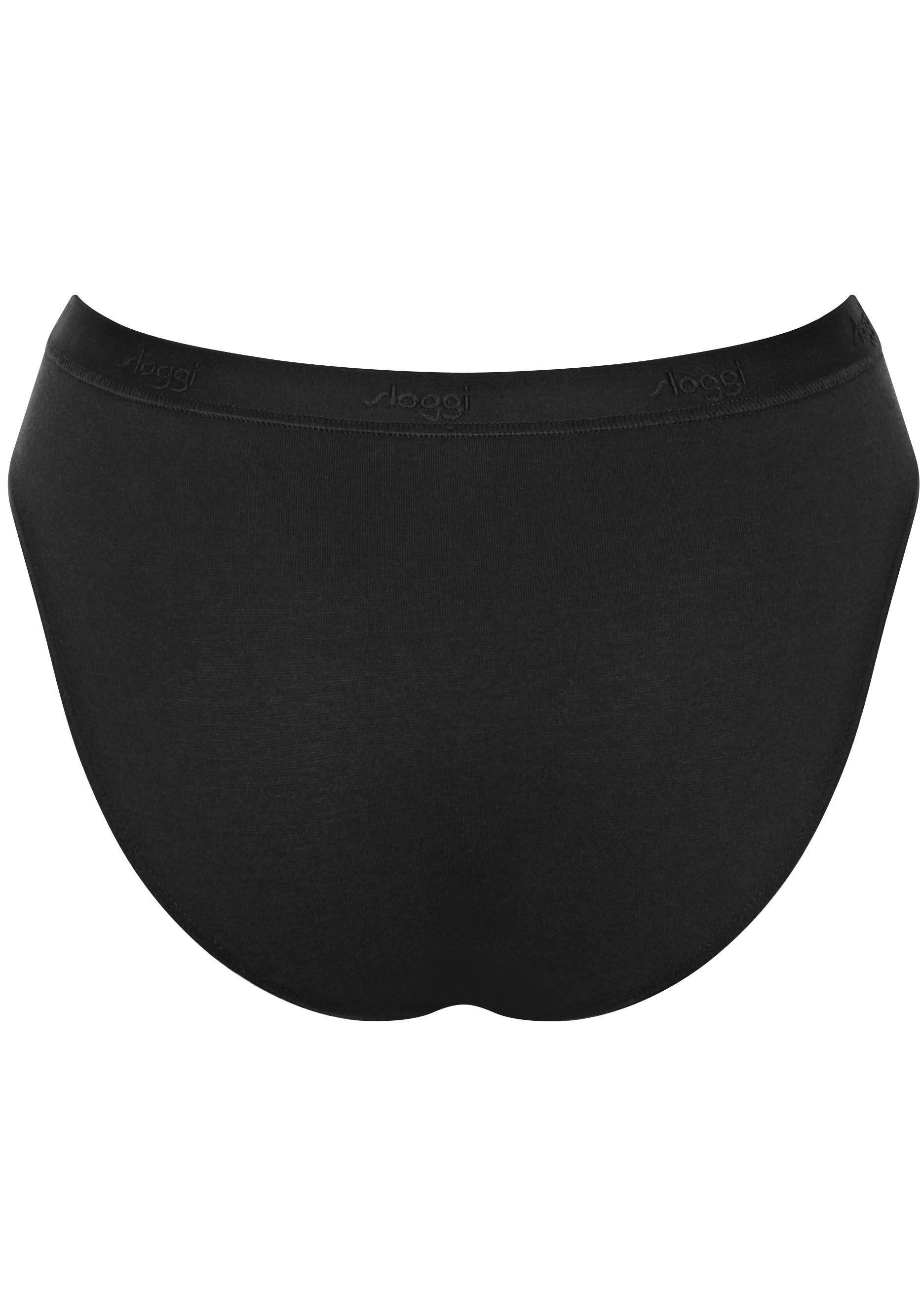 sloggi Slip »GO Casual High leg 2P«, (2er Pack), weiche und atmungsaktive Baumwollqualität