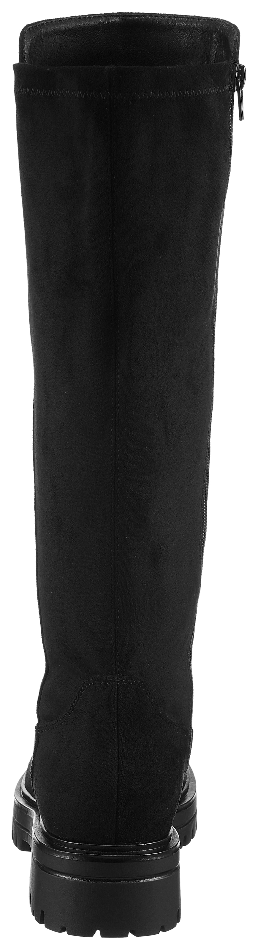 Aniston SHOES Stiefel, Stretch-Stiefel mit Innen-Reissverschluss - NEUE KOLLEKTION