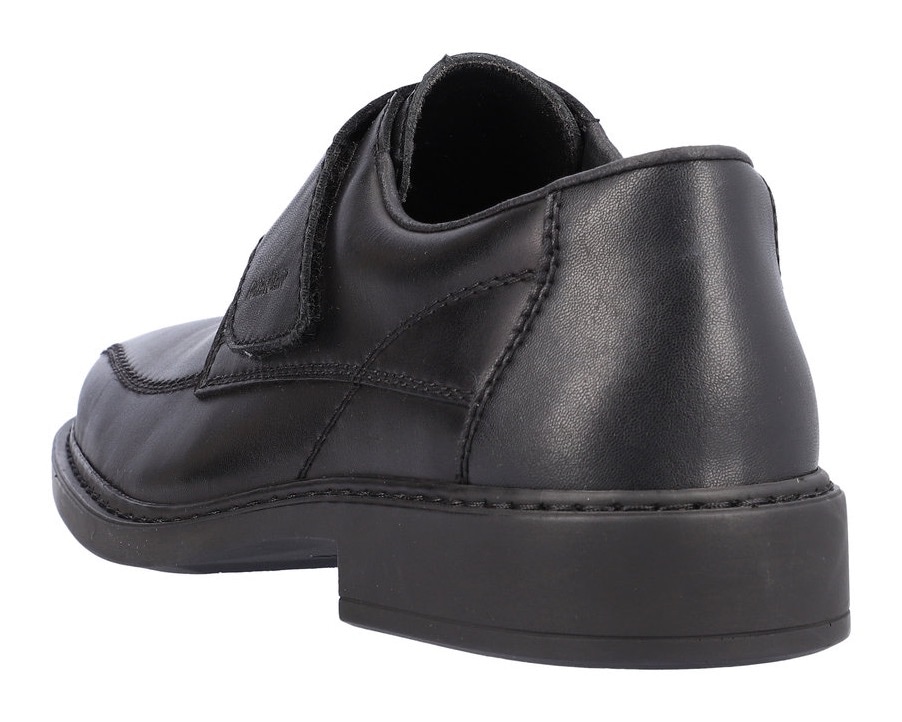 Rieker Klettschuh, Festtagschuh, Slipper, Komfortschuh mit eleganter Ziernaht